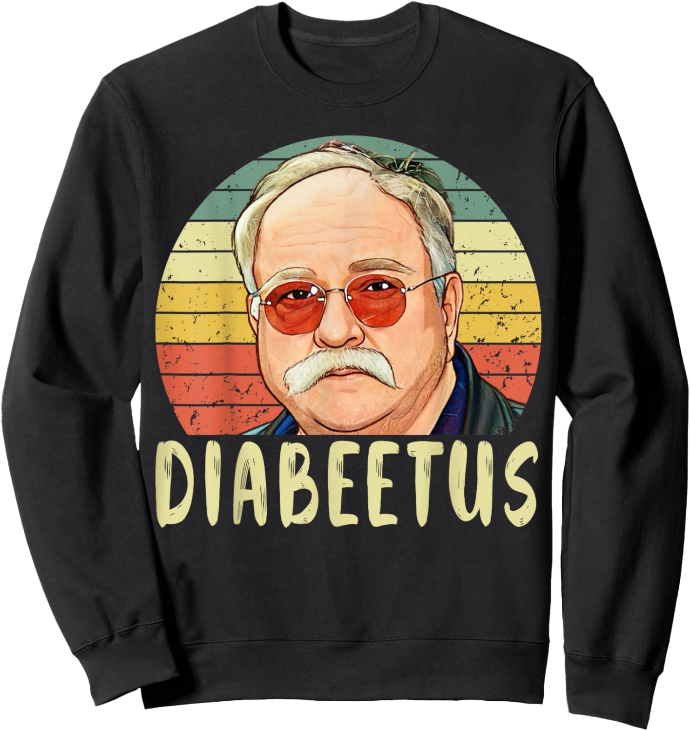 Funny Diabetic Diabetes Type 1 2 Awareness Pancreas Humor Sweatshirt - Sweatshirt | Black