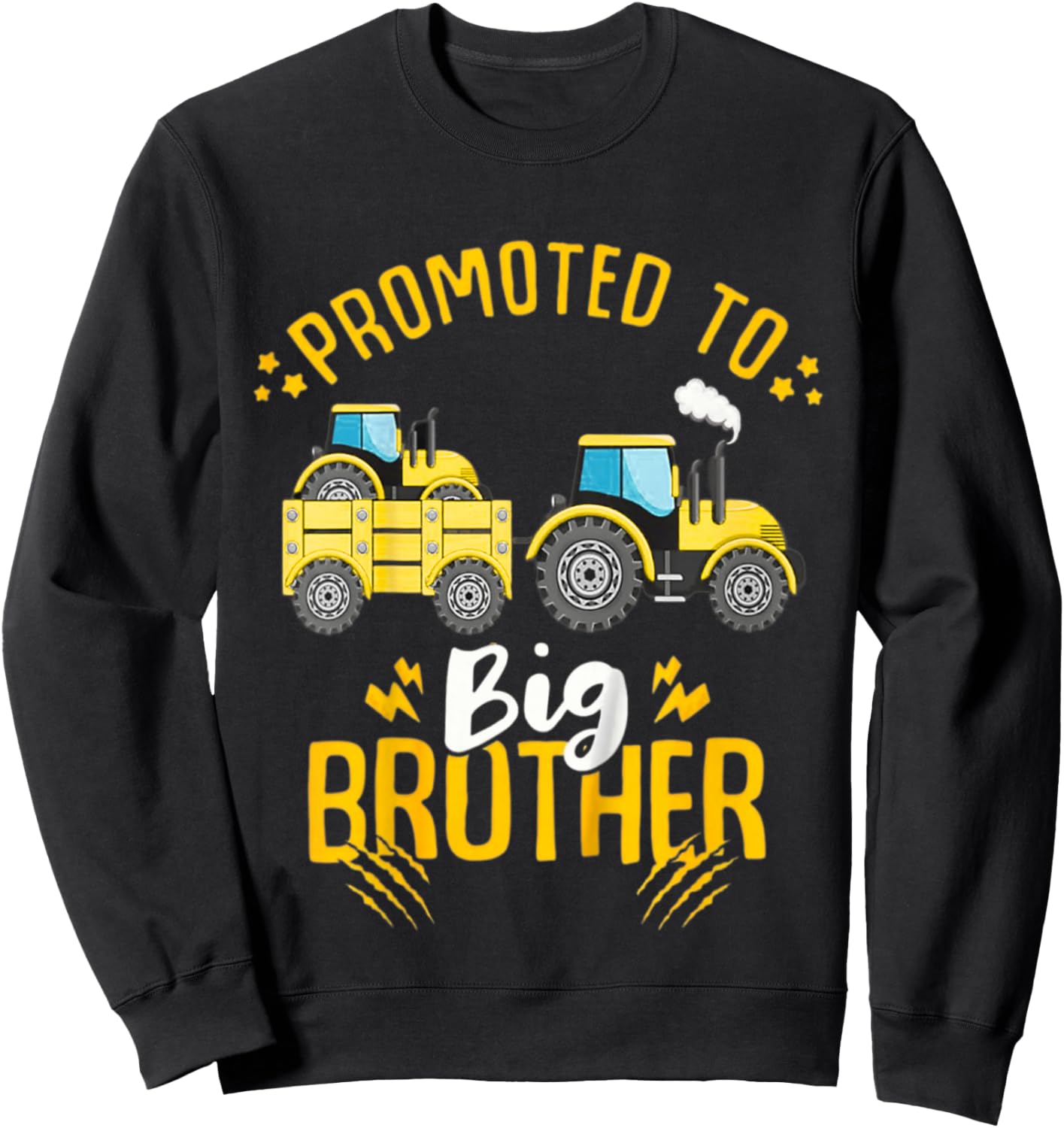 Kids Promoted to Big Brother 2027 Sweatshirt - Sweatshirt | Black