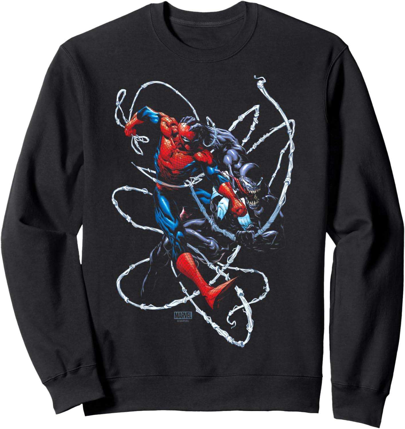 Venom - Venom vs. Spider-Man Sweatshirt - Sweatshirt | Black