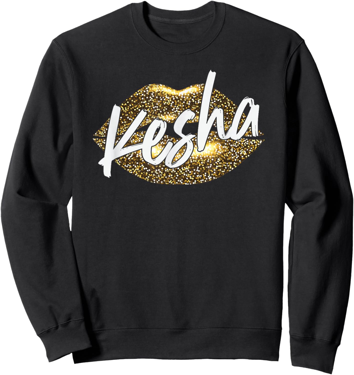 Kesha Name Sweatshirt - Sweatshirt | Black