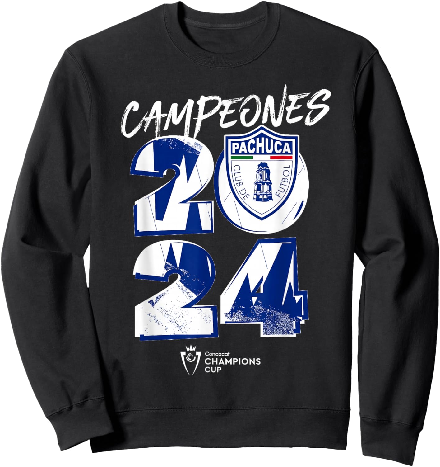 Pachuca Champions! - Concacaf Champions League Sweatshirt - Sweatshirt | Black