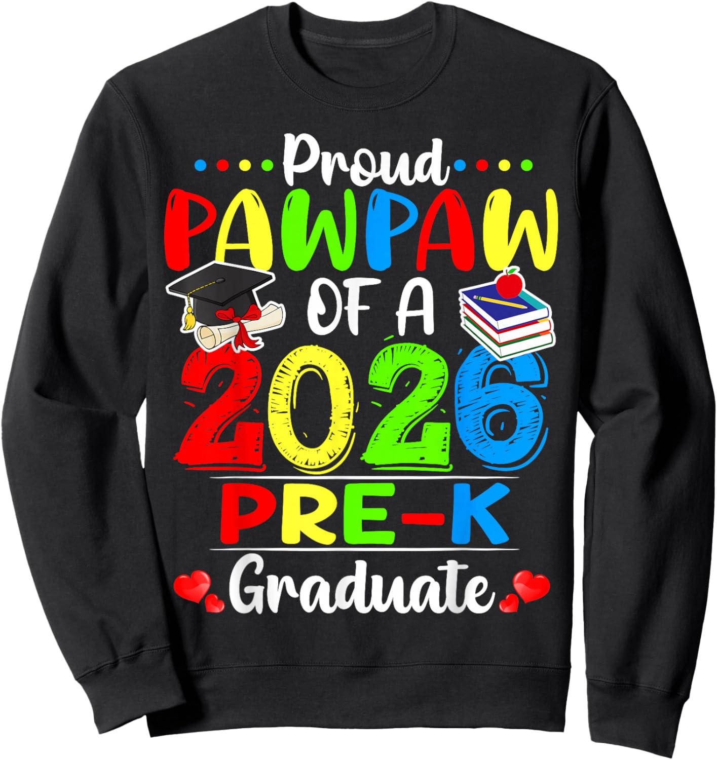 Graduation Sweatshirt - Sweatshirt | Black