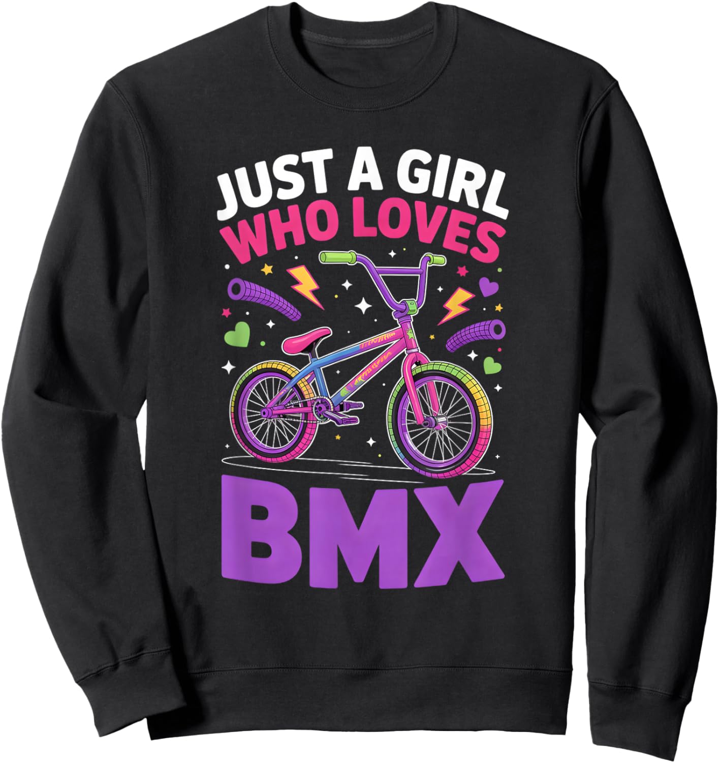 Girls BMX Sweatshirt - Sweatshirt | Black