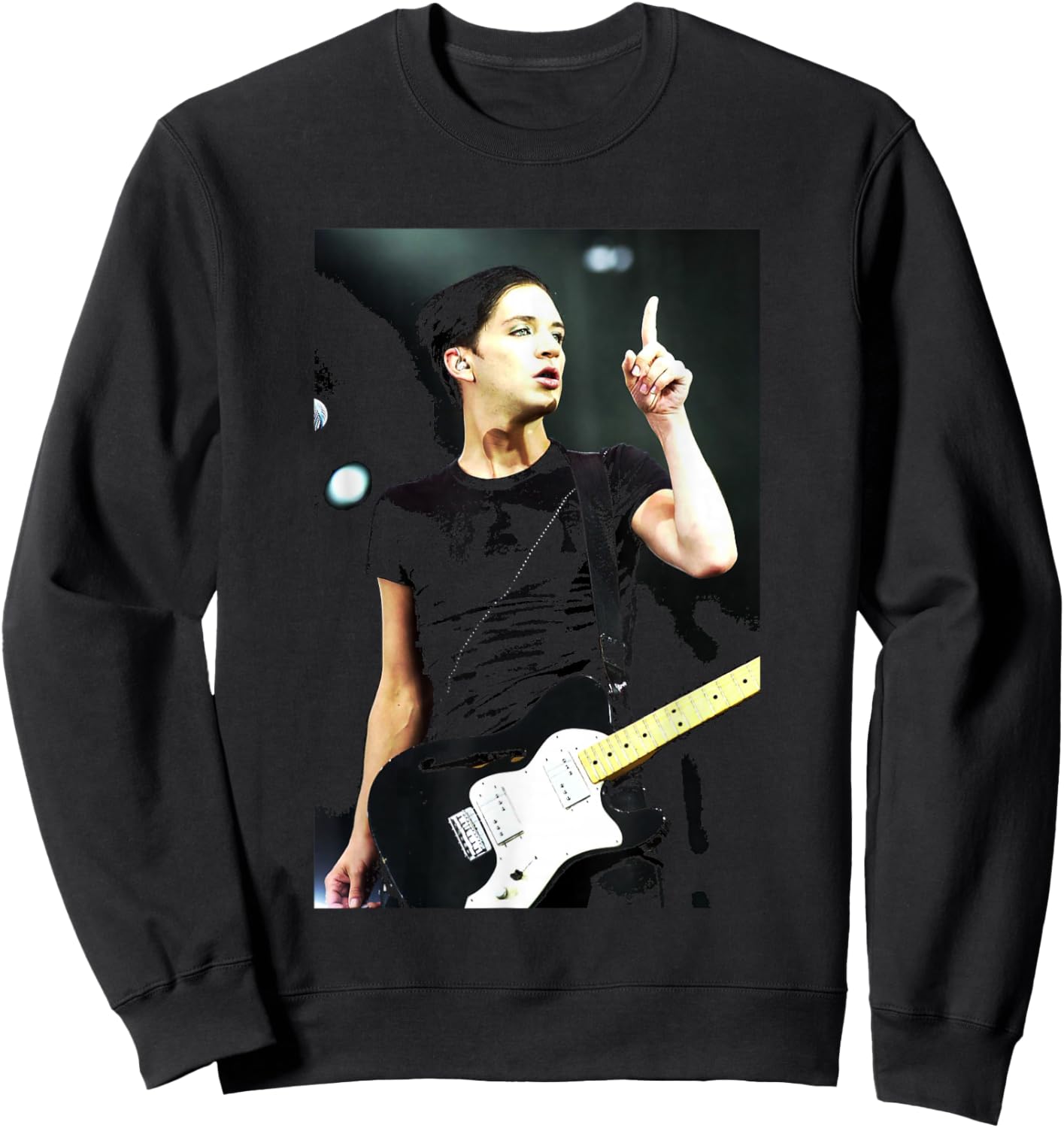 Placebo Brian Molko T Im Park Black Market Music 2001 Sweatshirt - Sweatshirt | Black