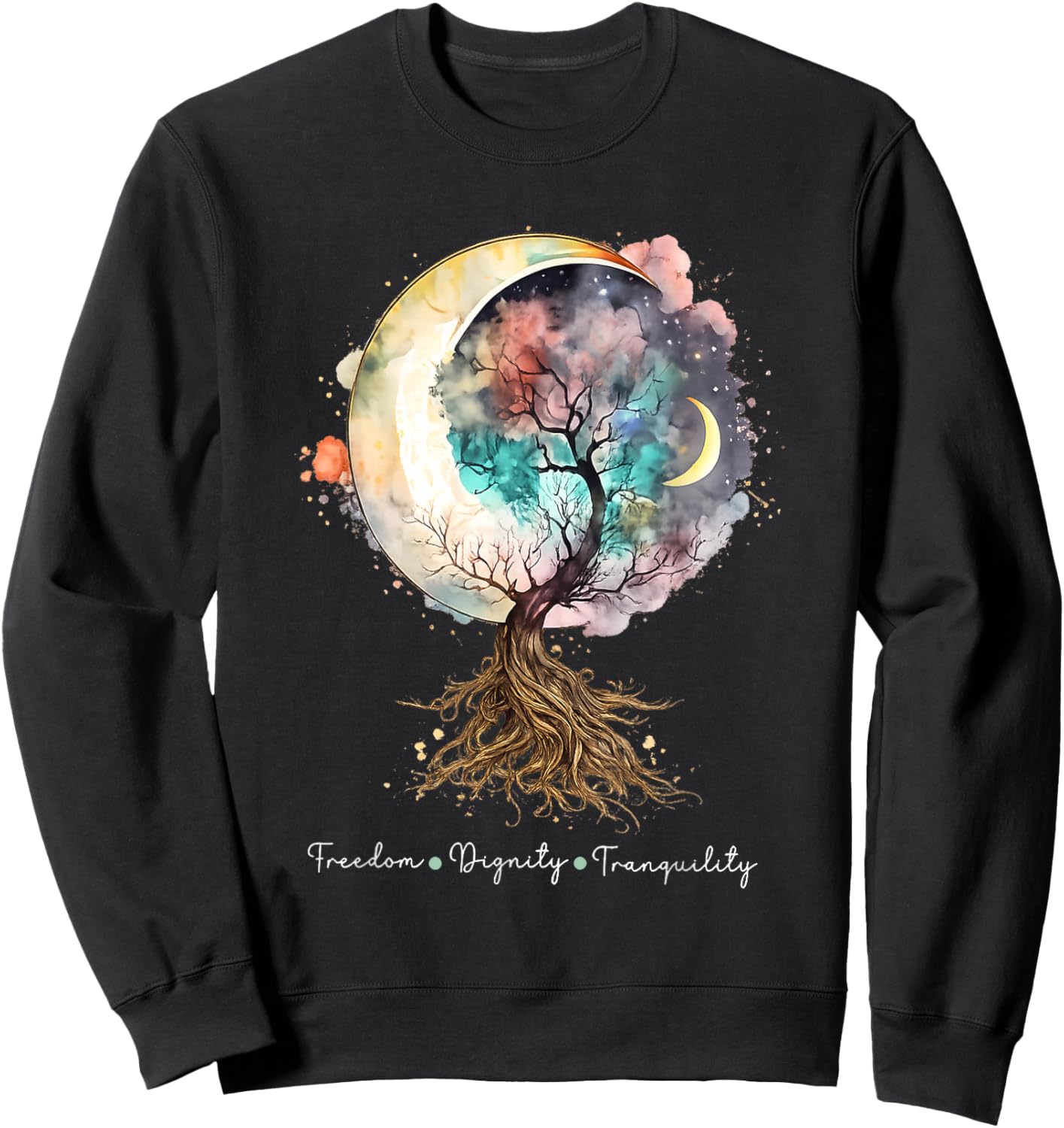 T-Shirt Sweatshirt - Sweatshirt | Black