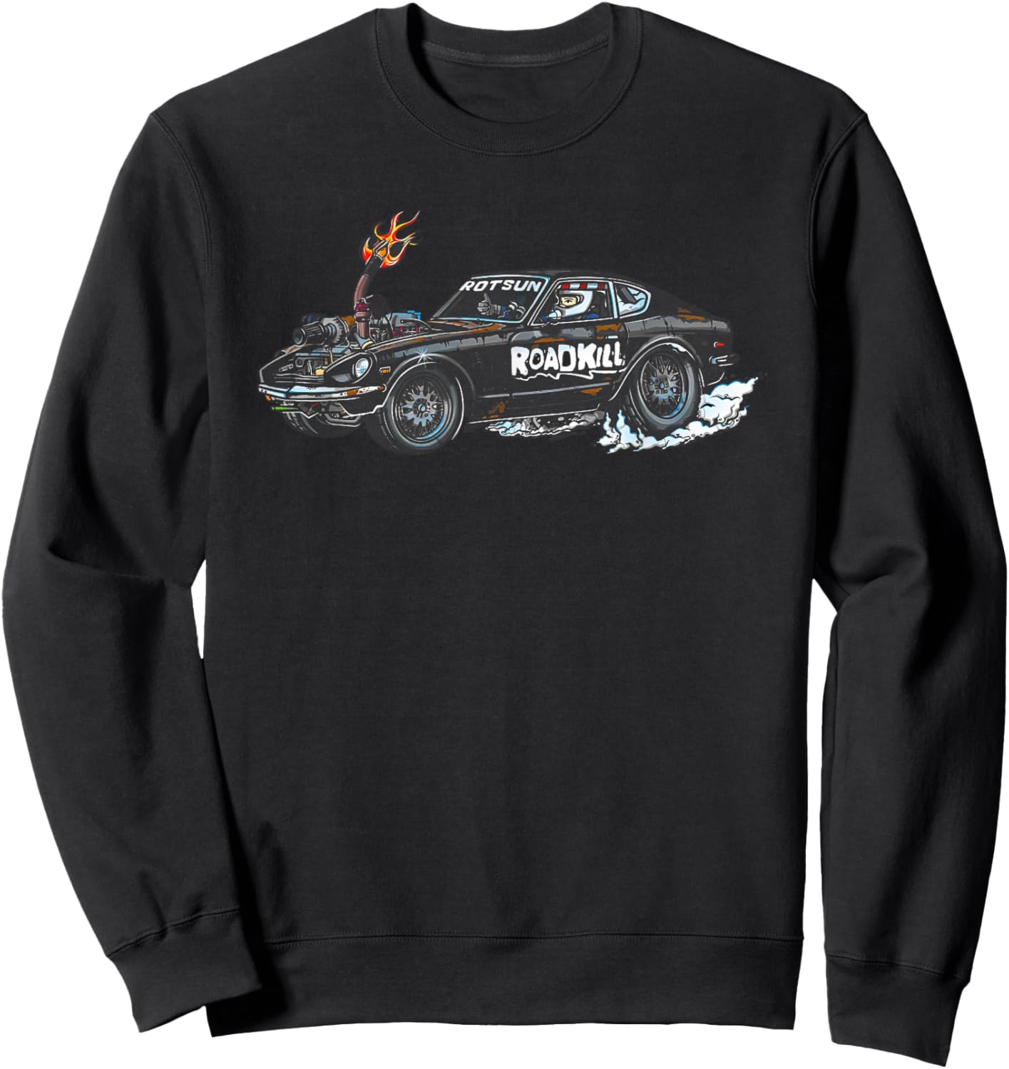Roadkill Rotsun Fleece Sweatshirt - Sweatshirt | Black