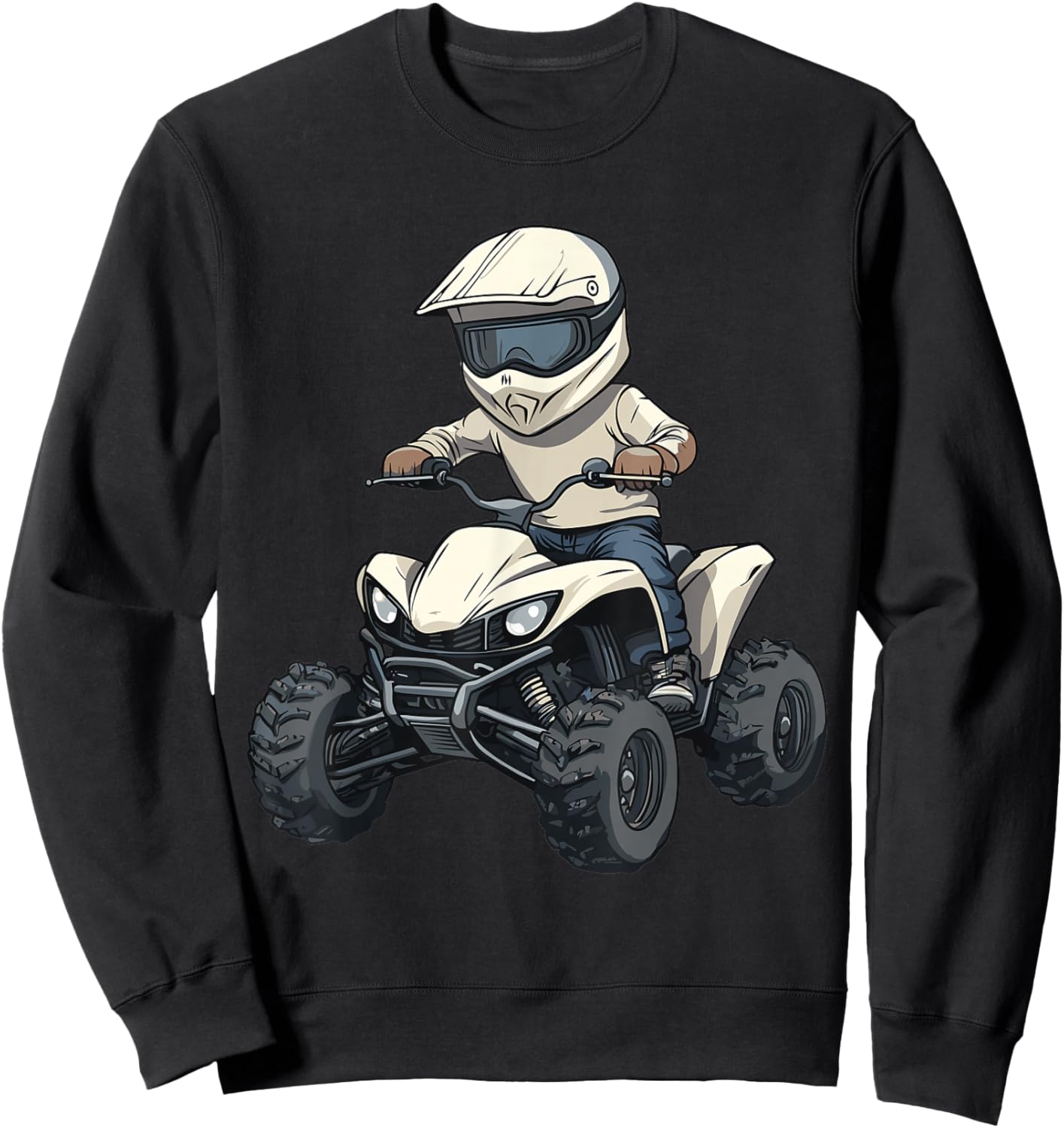 Kids 4 wheeler Sweatshirt - Sweatshirt | Black