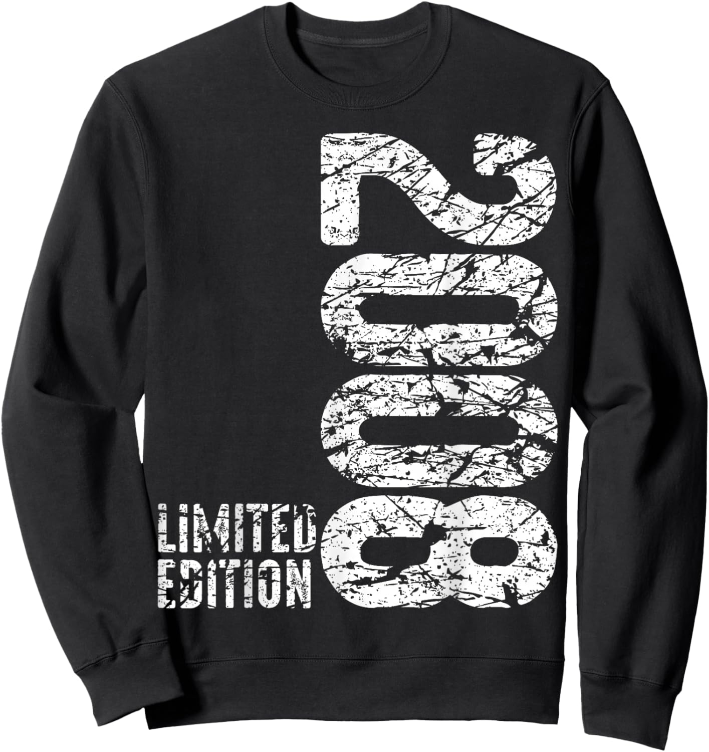 18ème Anniversaire garçon Fille 18 Ans 2008 Cadeau drôle Sweatshirt - Sweatshirt | Black