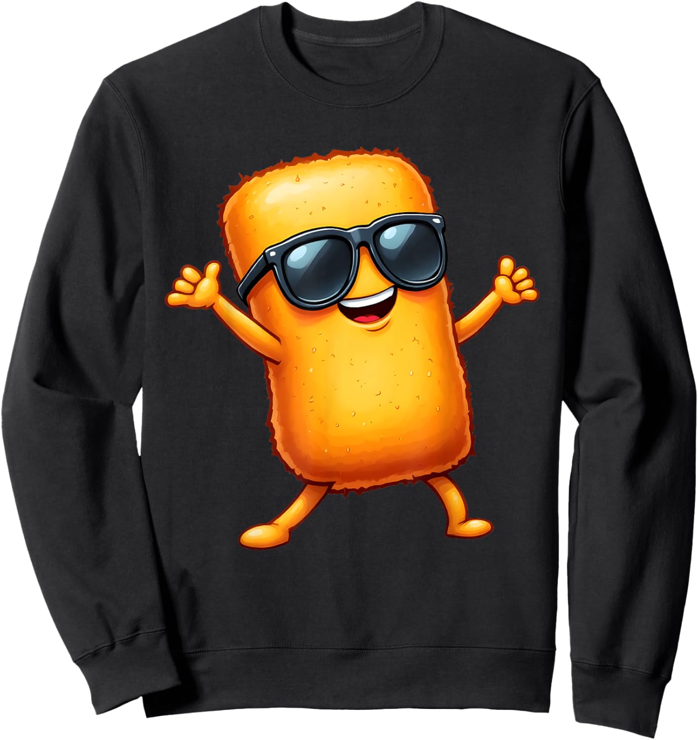 Cool Tater Tot Design Women Kids Tater Tot Lovers Sweatshirt - Sweatshirt | Black