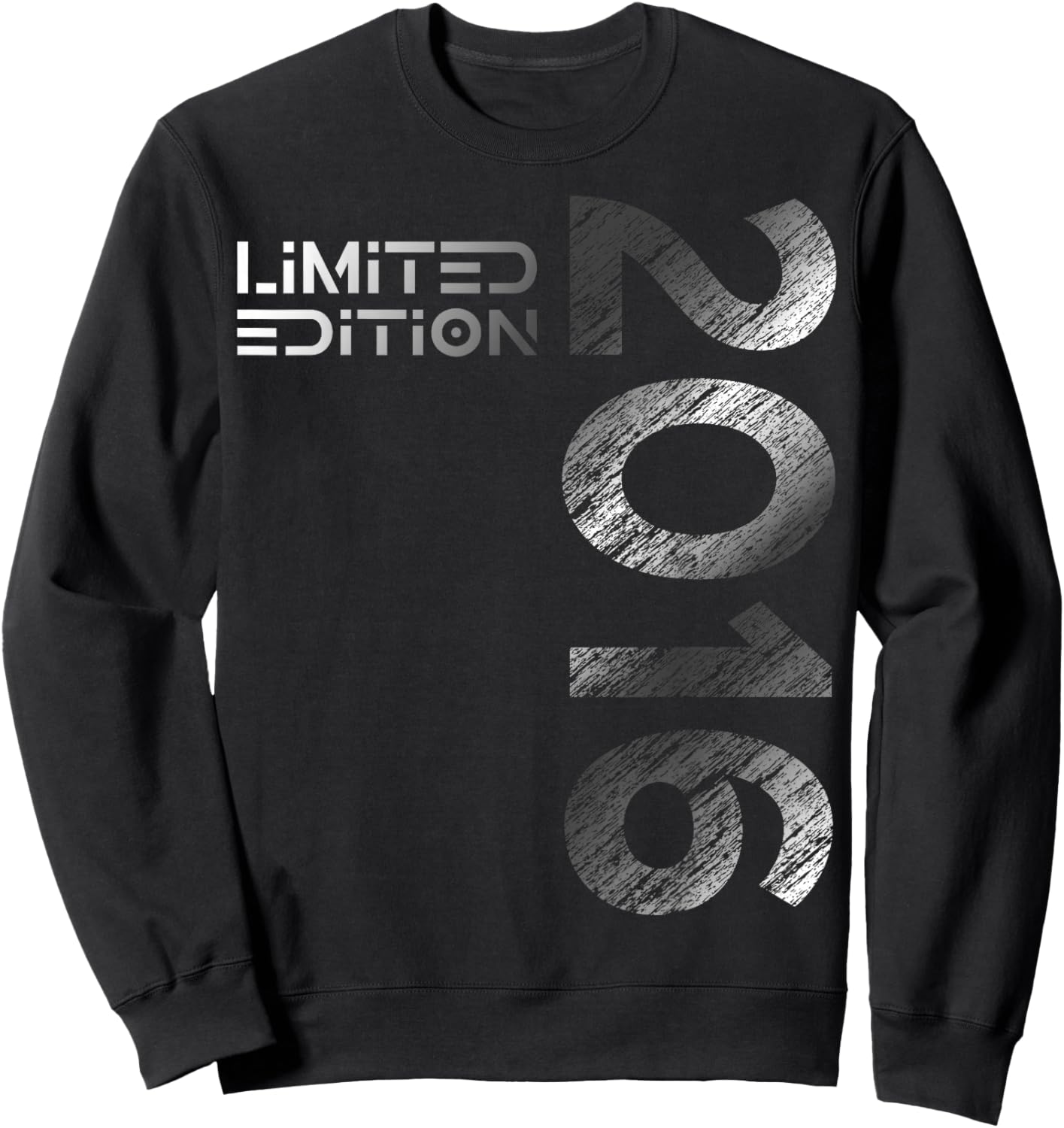 Limited Edition Vintage 2016 Boy Girl 10th Birthday Sweatshirt - Sweatshirt | Black