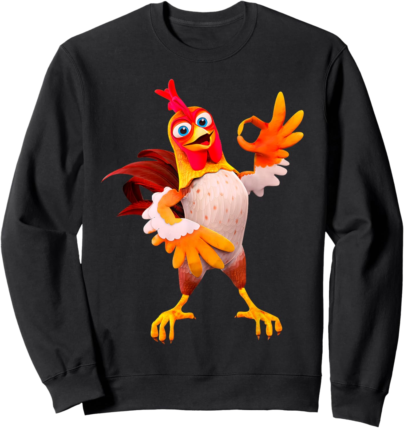 La Granja Chicken Cute Farm Lovers Gifts Sweatshirt - Sweatshirt | Black