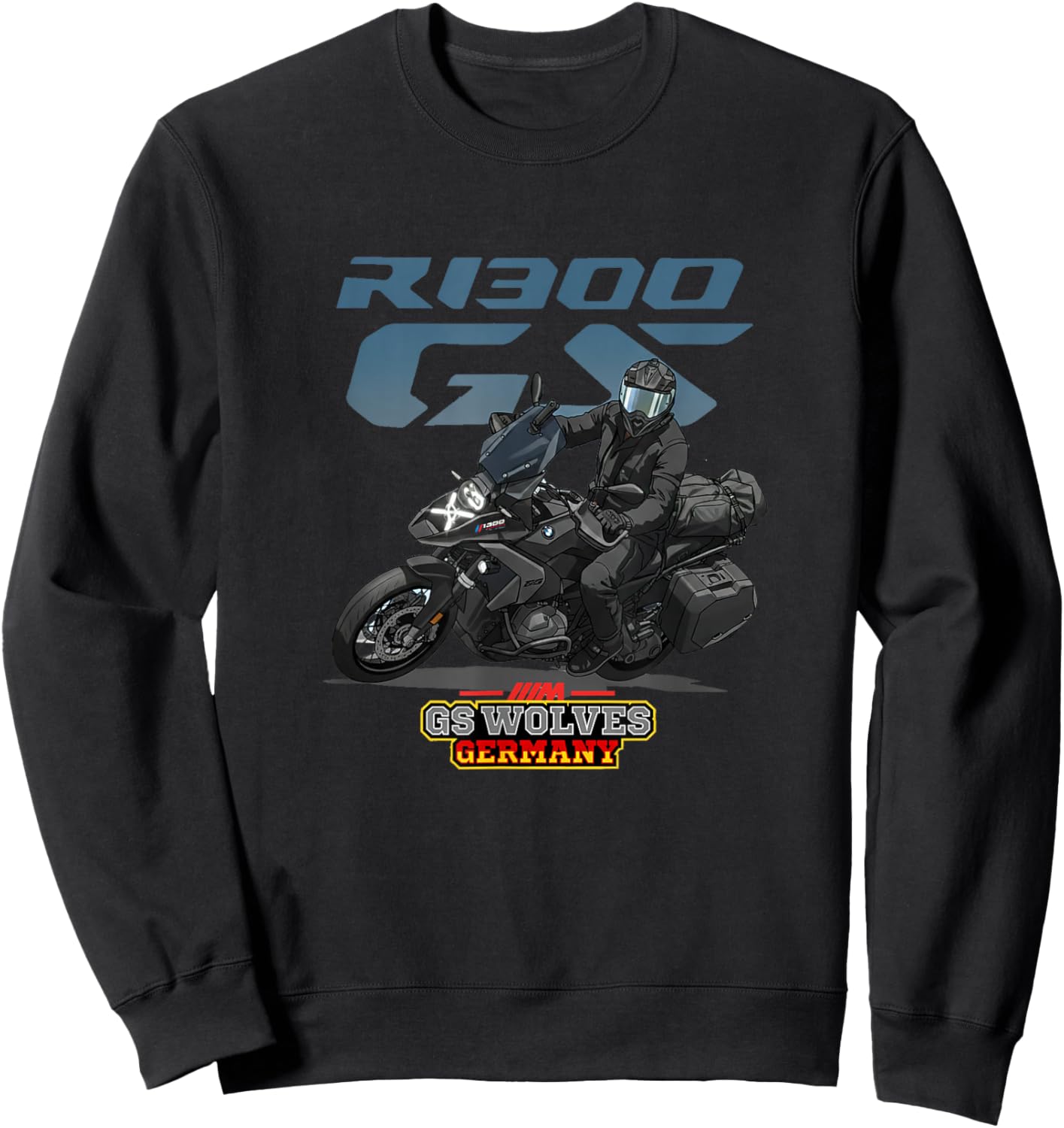 GS Wolves R 1300 Sweatshirt - Sweatshirt | Black