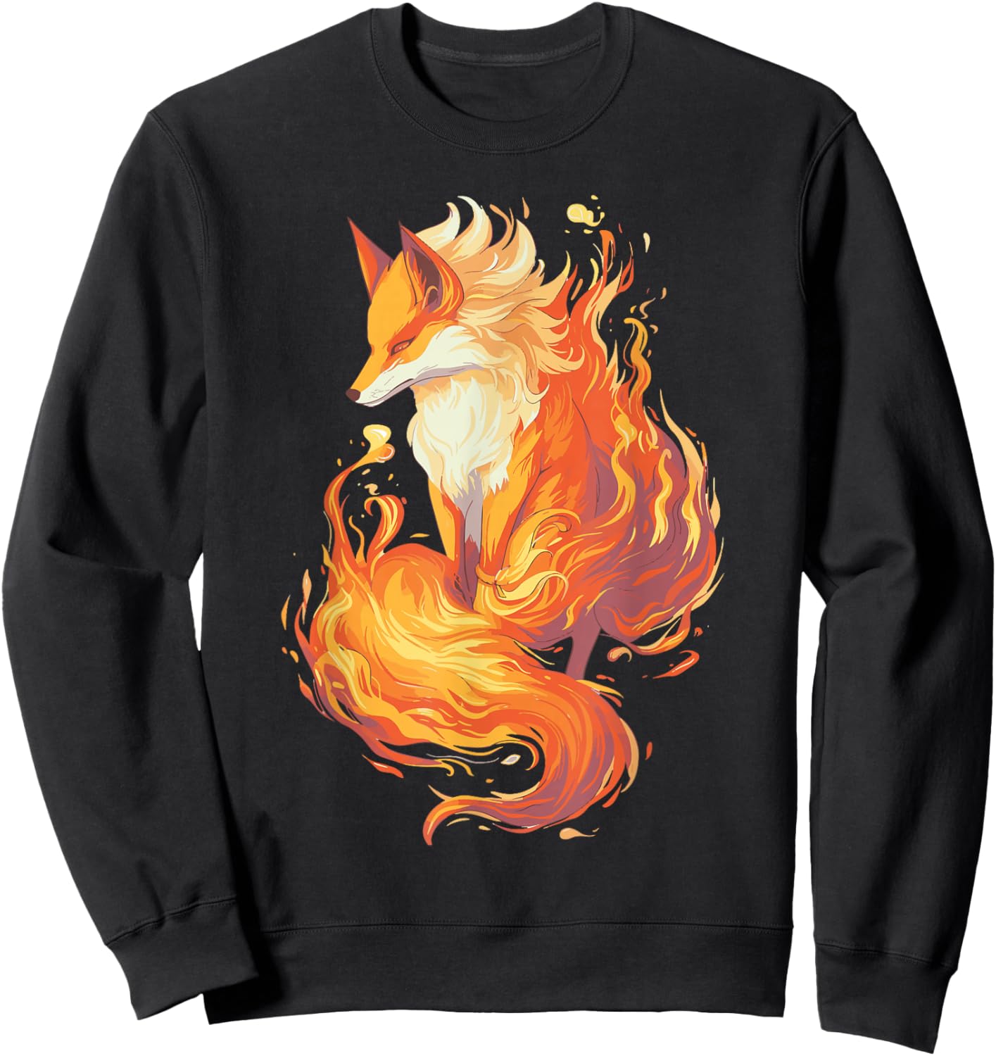 Kurama No Kitsune Sweatshirt - Sweatshirt | Black
