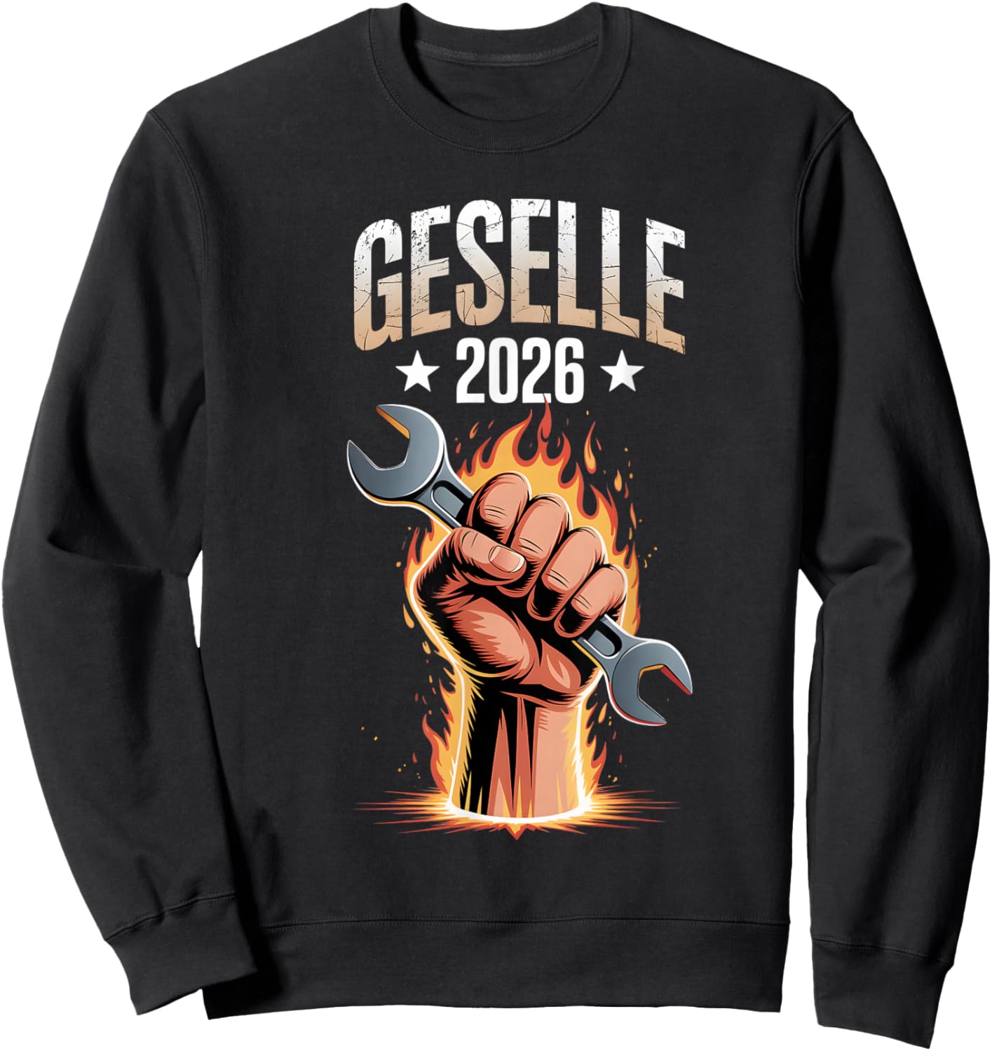Geselle 2026 Companion Test Car Training Passed Sweatshirt - Sweatshirt | Black