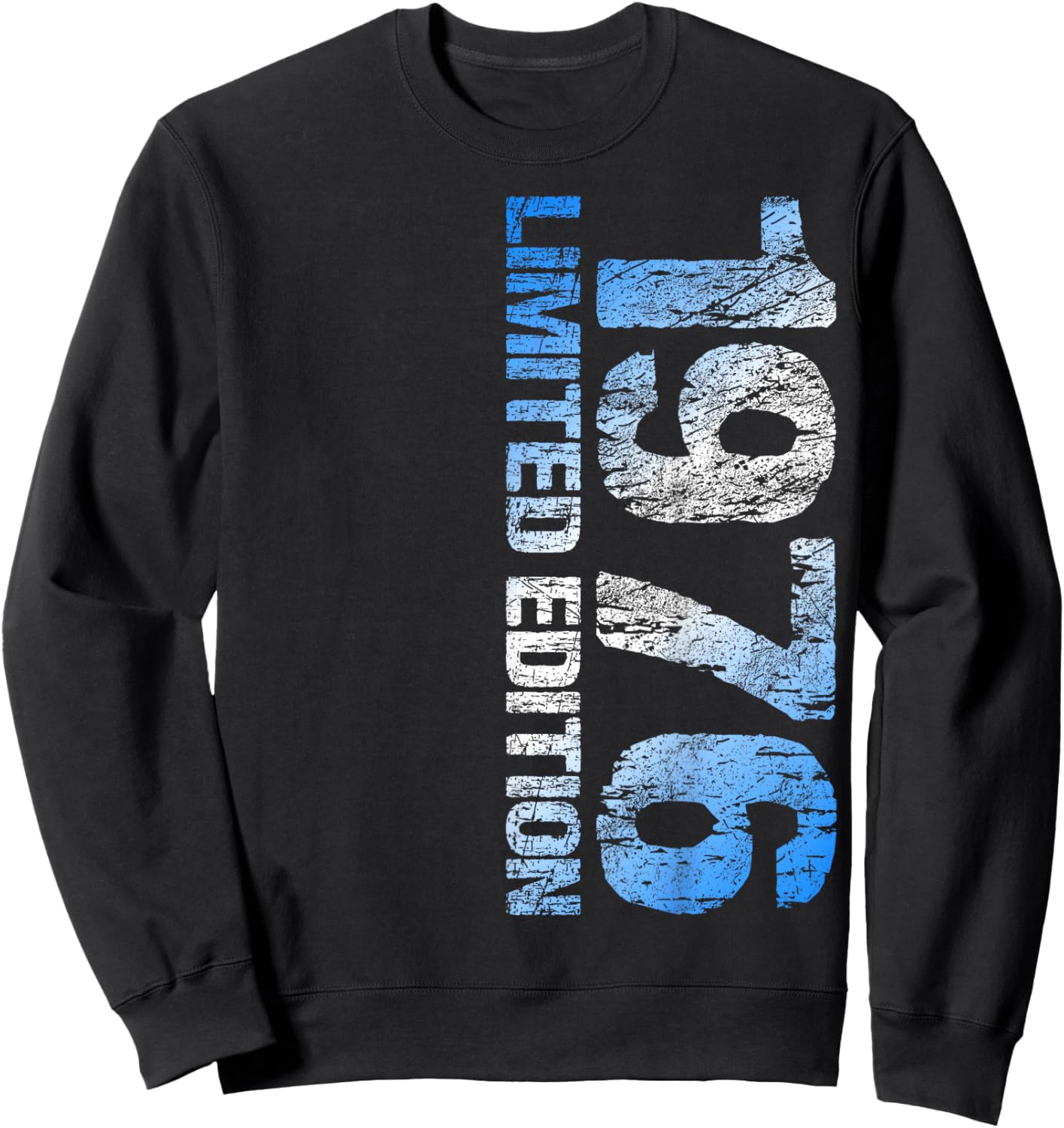 1976 Man Woman 50th Birthday Limited Edition 50 Sweatshirt - Sweatshirt | Black
