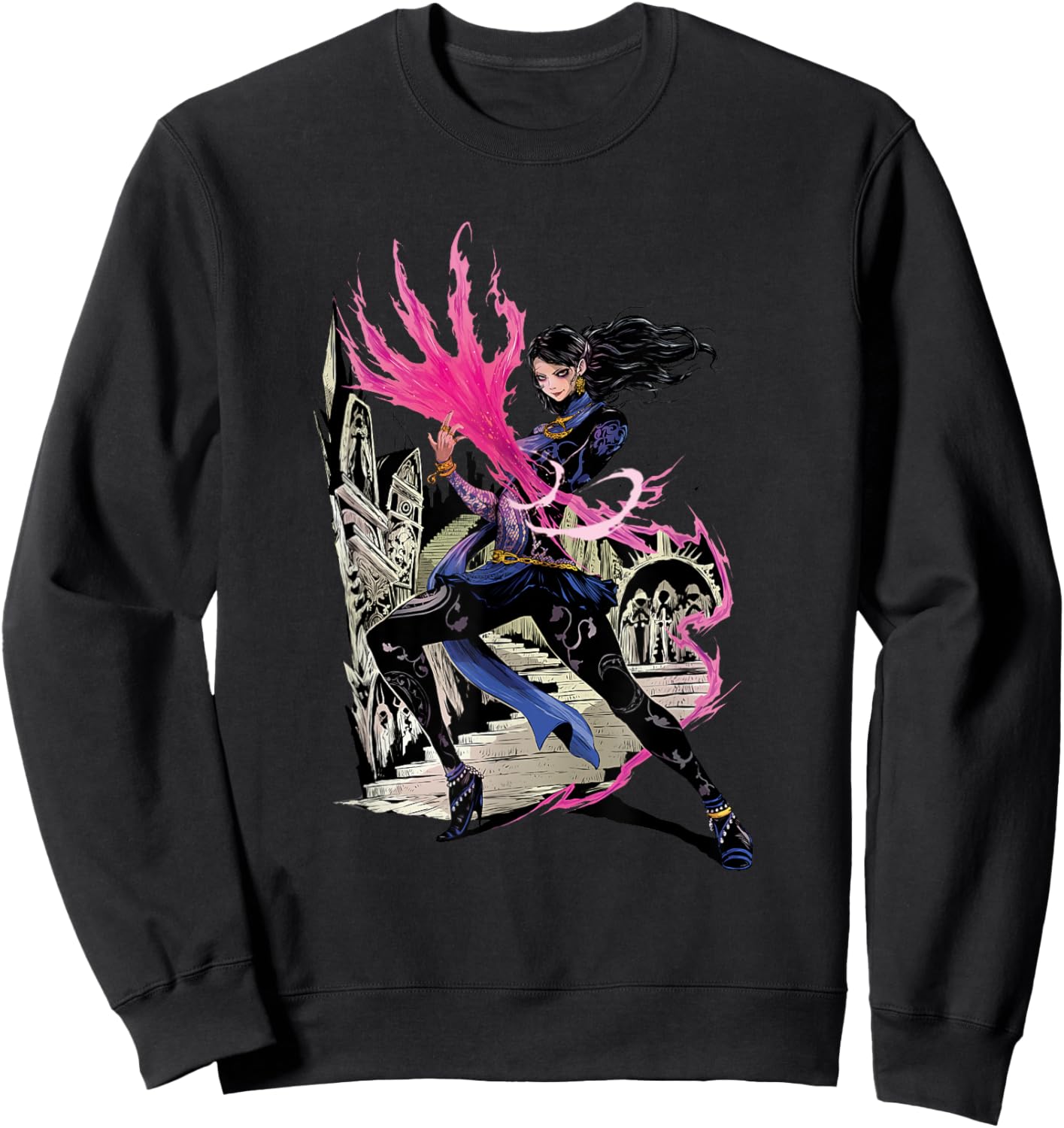 Tekken7 Zafina 002 Sweatshirt - Sweatshirt | Black