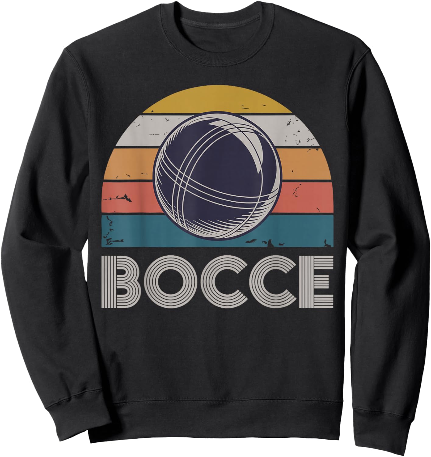 Cool Bocce Apparel Women Bocce Ball Bocce Player Sweatshirt - Sweatshirt | Black