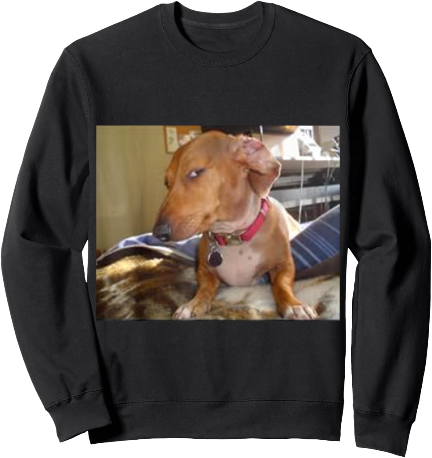 Bombastic Side Eye Funny Dog Women Girls Kids Sweatshirt - Sweatshirt | Black