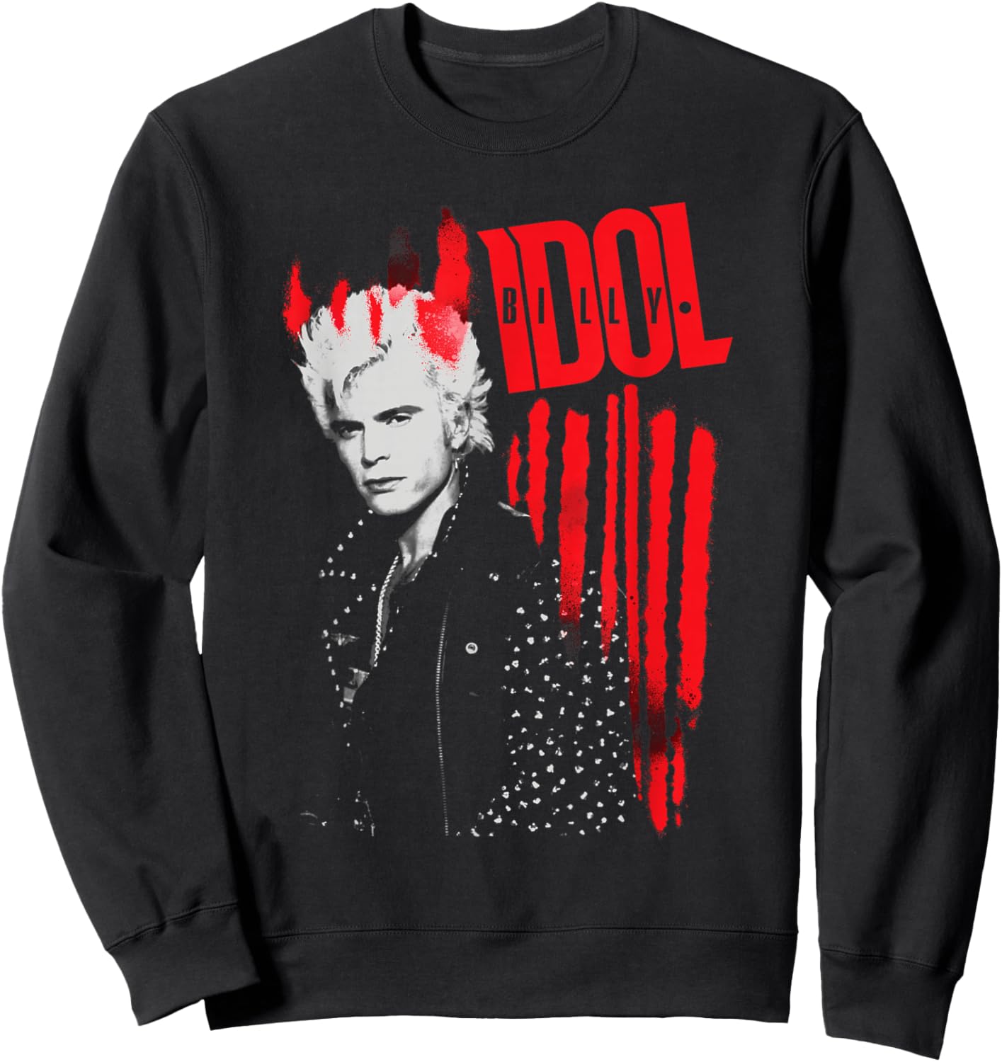 Billy Idol - Horns Sweatshirt - Sweatshirt | Black