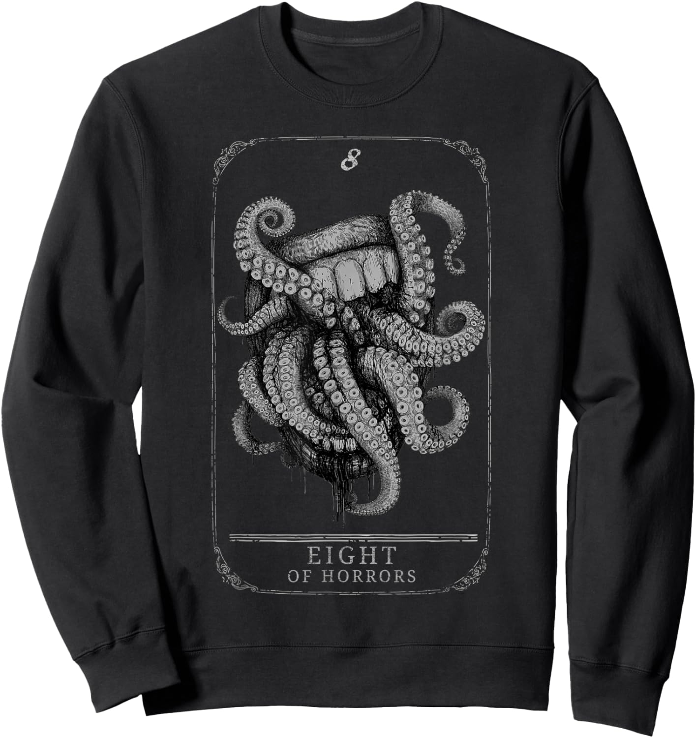 Hunt: Showdown 1896 8th Anniversary Eight of Horrors Sweatshirt - Sweatshirt | Black