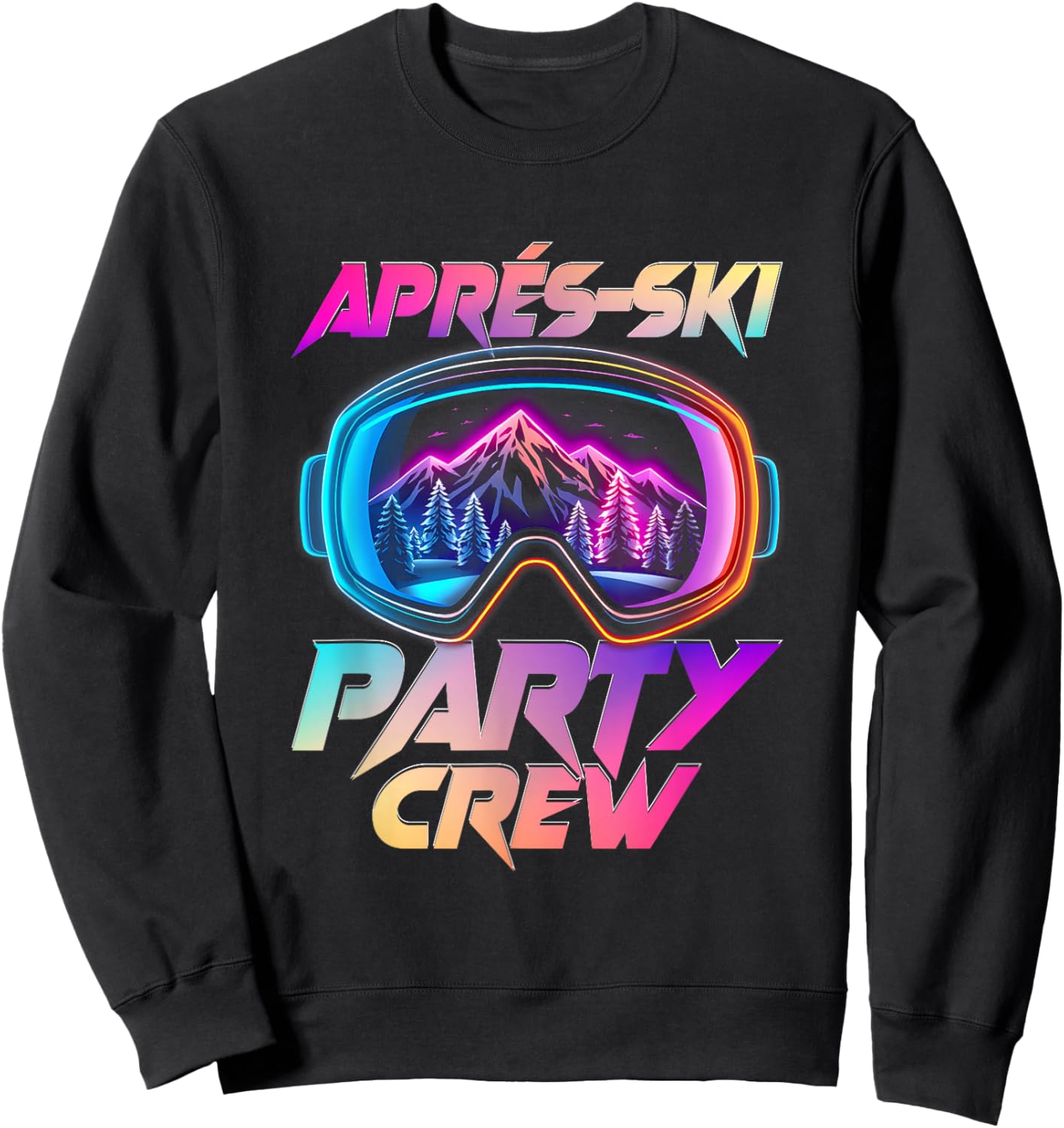 Crew Apres Ski Party | Ski Holidays Sweatshirt - Sweatshirt | Black