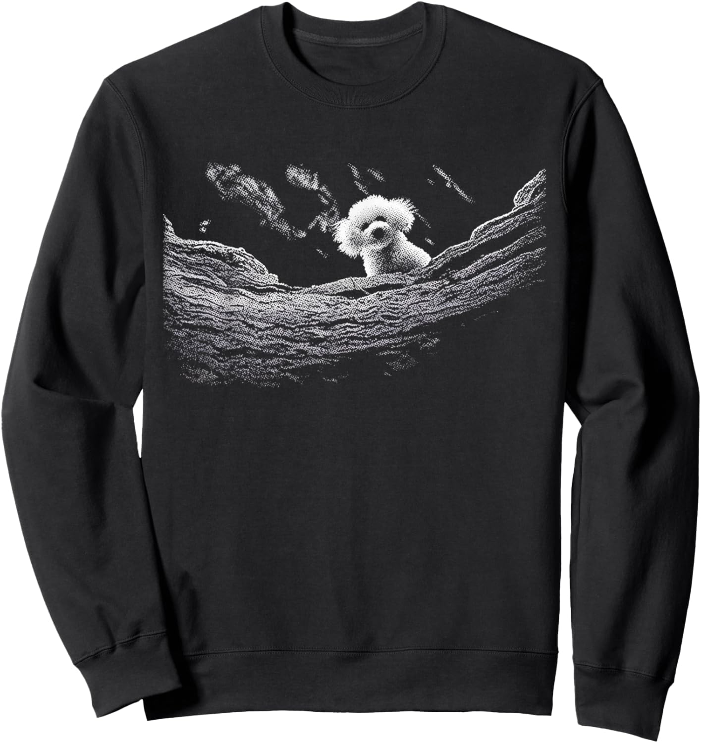 Silence of The Lamb Dog A Little Lamb in the Killer Silence Sweatshirt - Sweatshirt | Black