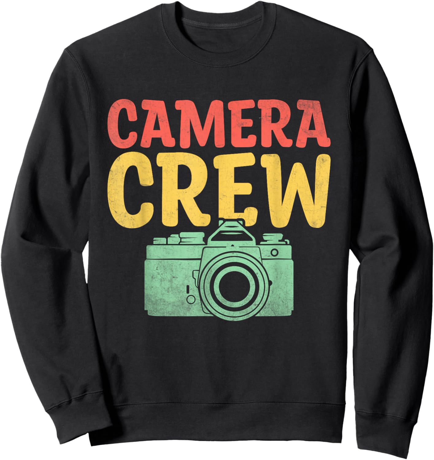Camera Crew Photography Photographer Photographers Sweatshirt - Sweatshirt | Black