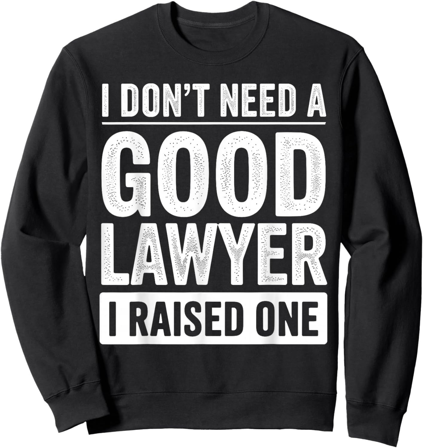 Lawyer Design Women Law Student Attorney Law School Sweatshirt - Sweatshirt | Black