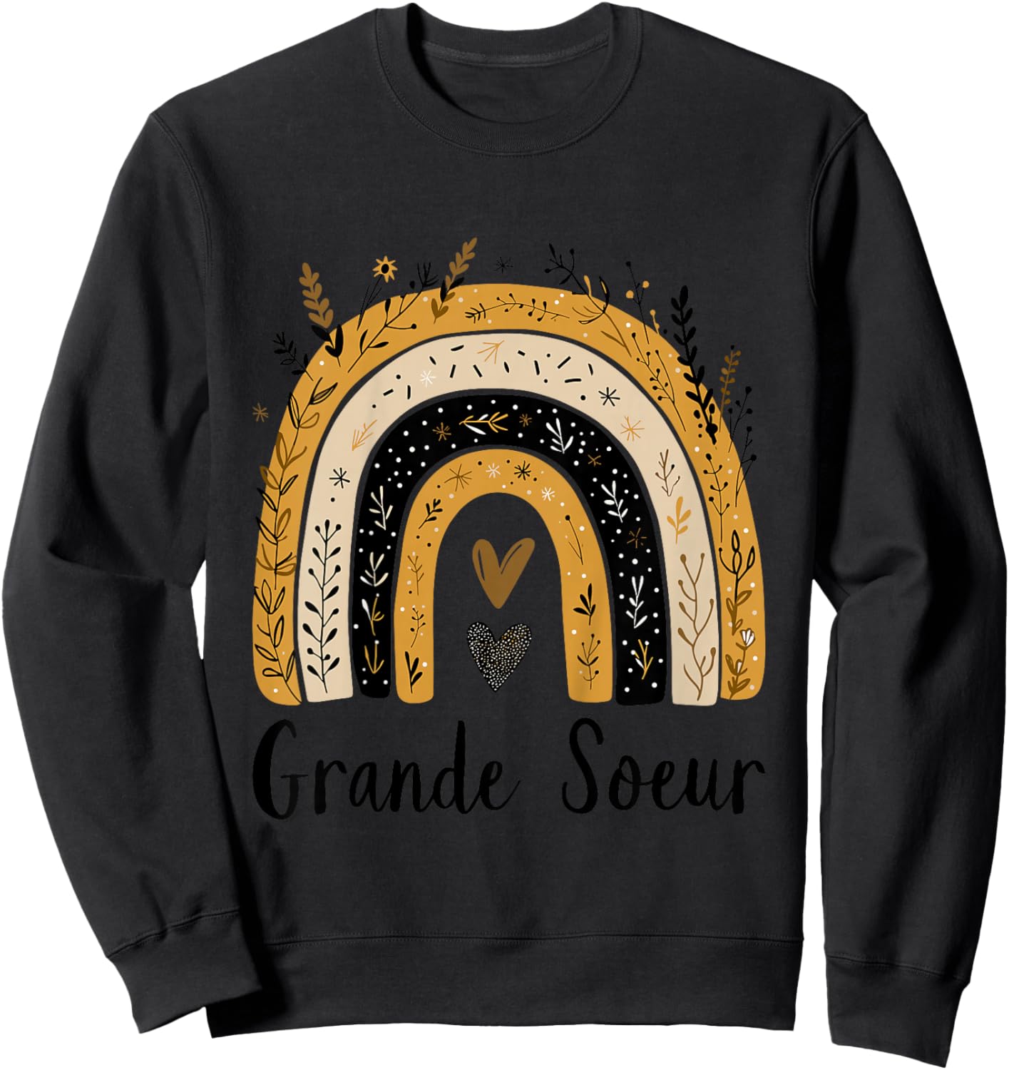 Big Sister, I'm Going to Be Big Sister & Future Big Sister Sweatshirt - Sweatshirt | Black