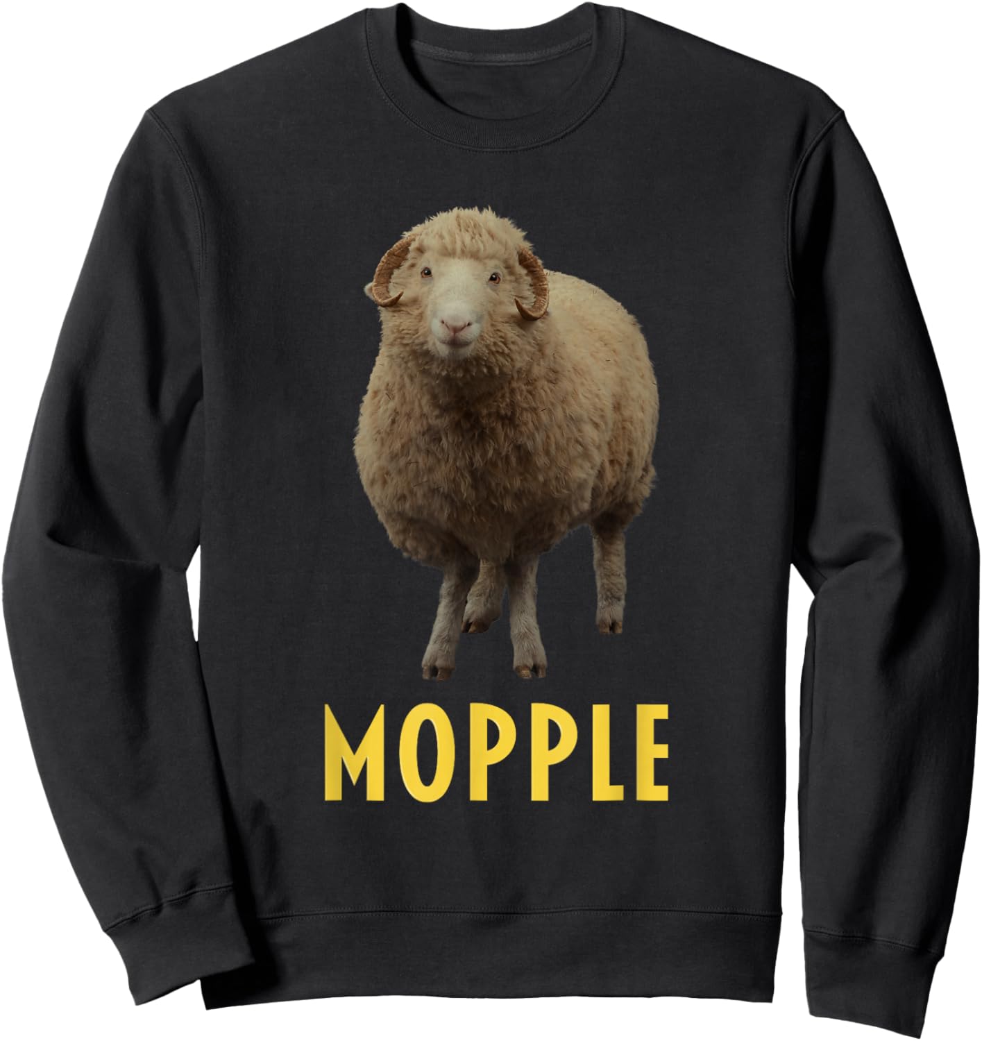 Mopple Sweatshirt - Sweatshirt | Black