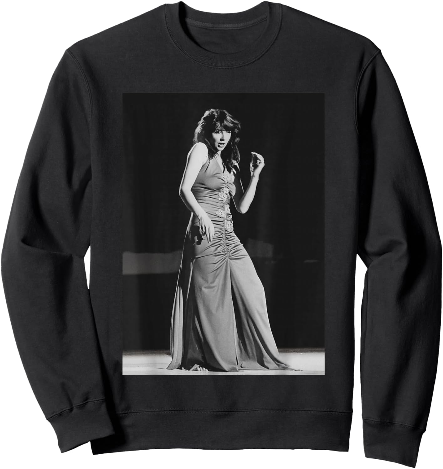 Kate Bush Performing Wow for Swiss TV Lionheart Tour of Life Sweatshirt - Sweatshirt | Black