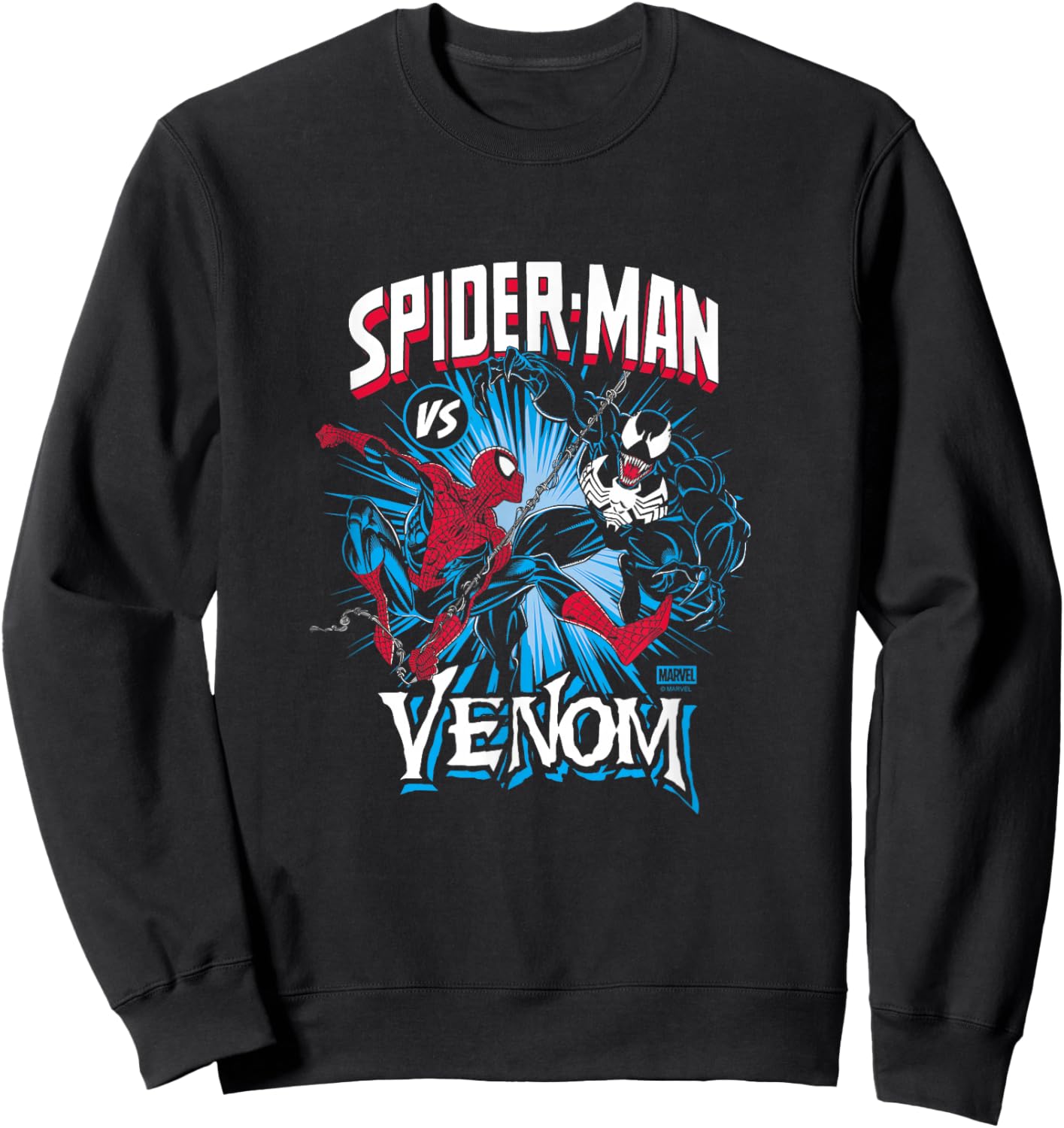Spiderman - Spiderman vs Venom Sweatshirt - Sweatshirt | Black