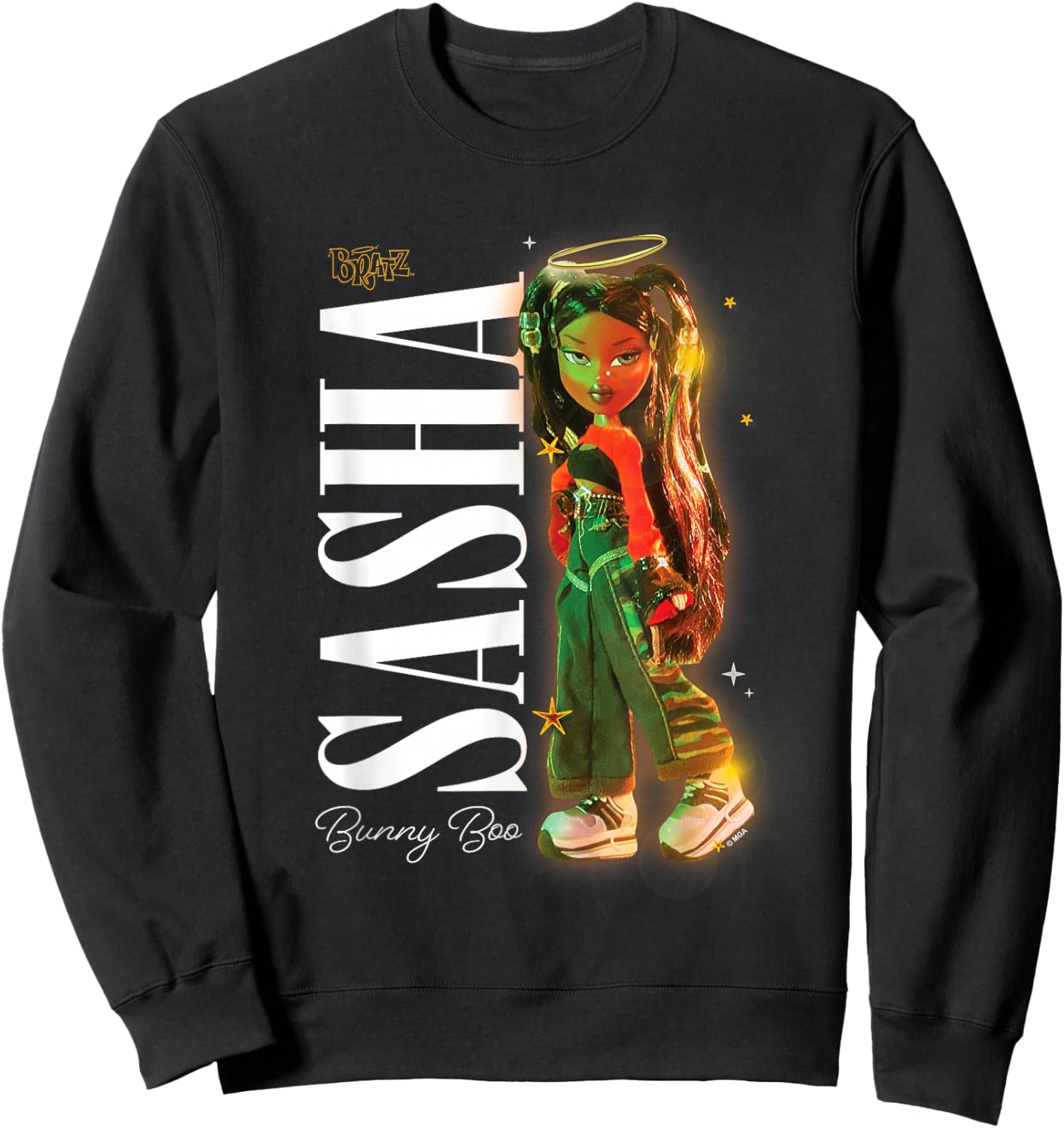 Bratz - Sasha Bunny Boo Sweatshirt - Sweatshirt | Black