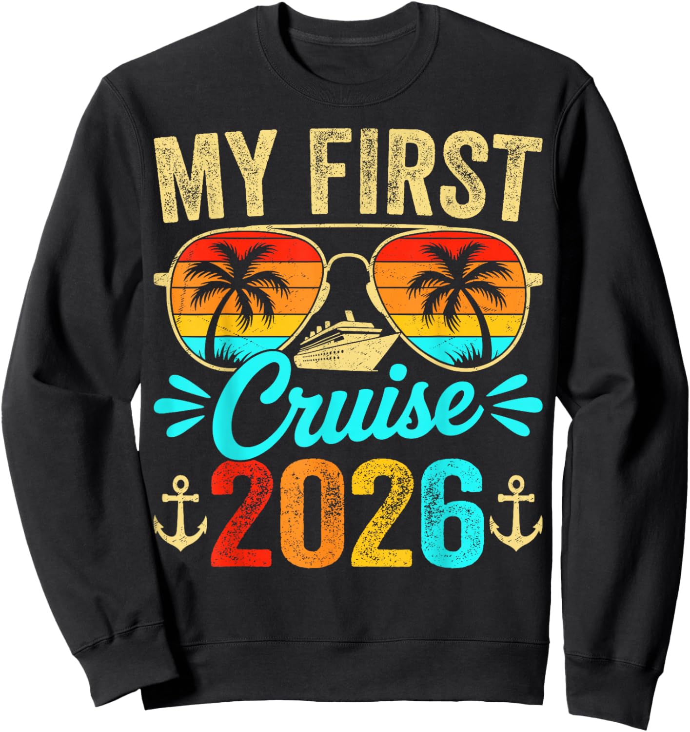 Vacation Sweatshirt - Sweatshirt | Black