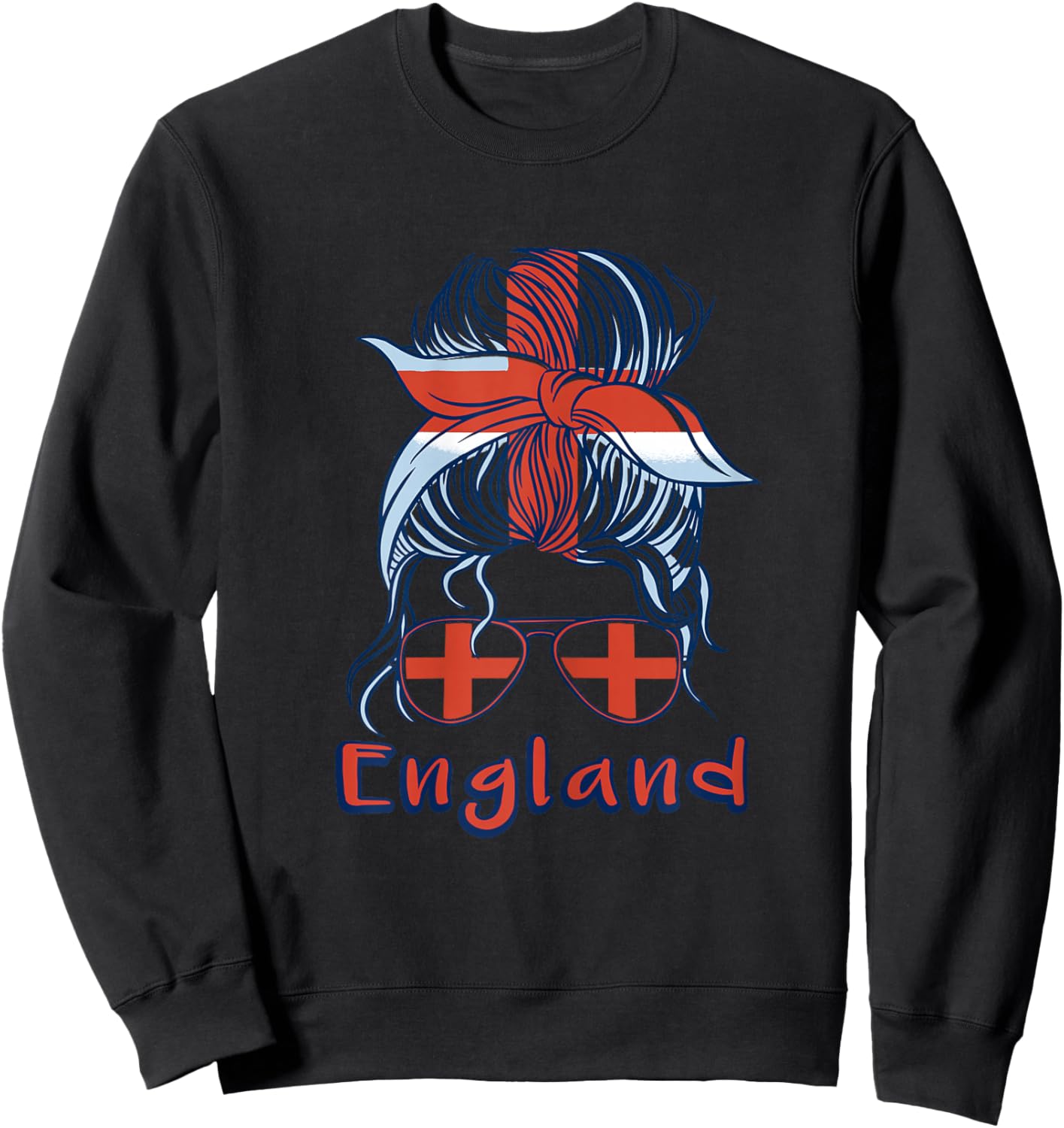 England, Englisch, Mädchen, Damen Sweatshirt - Sweatshirt | Black