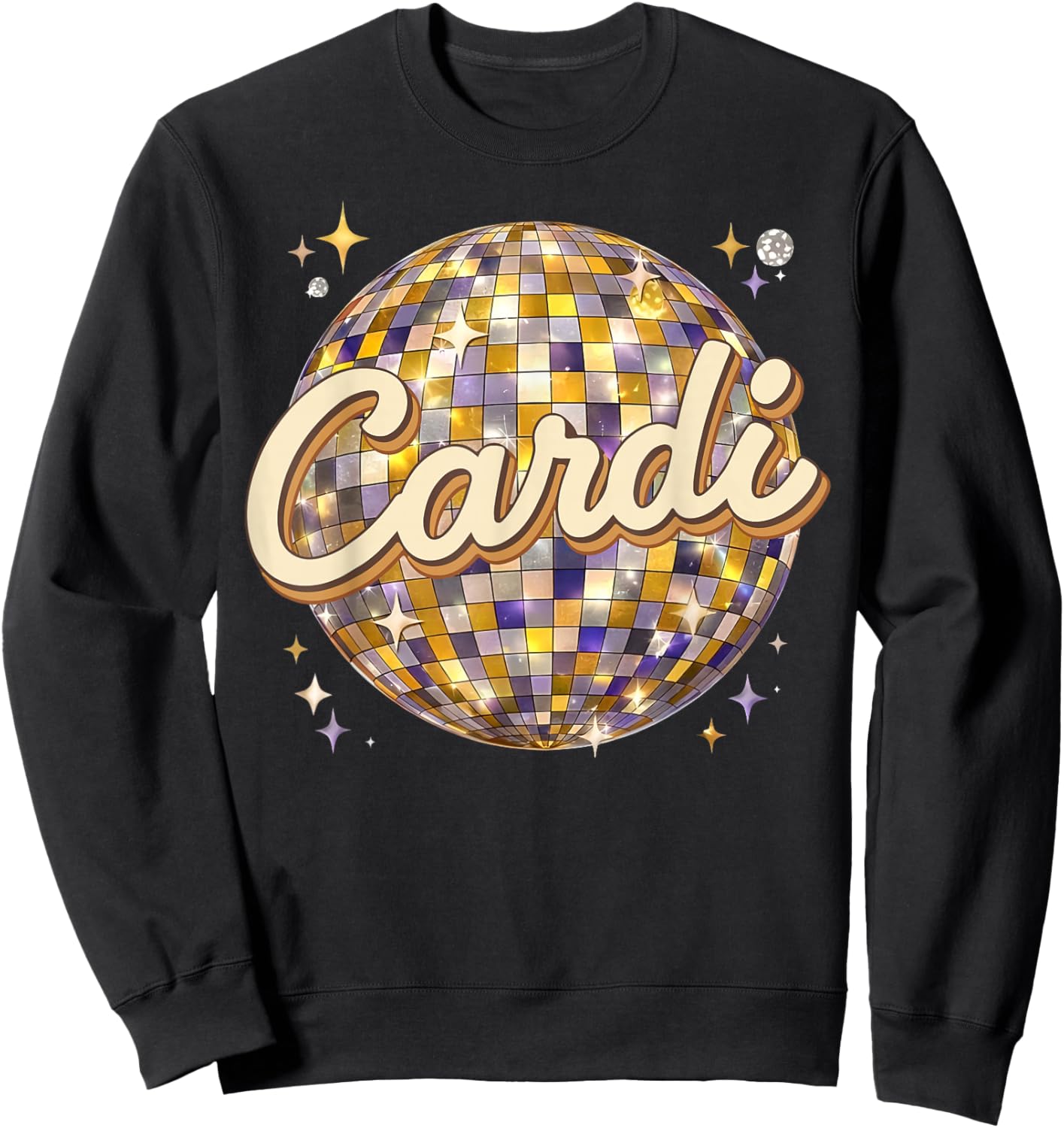 Cardi Vintage Sweatshirt - Sweatshirt | Black