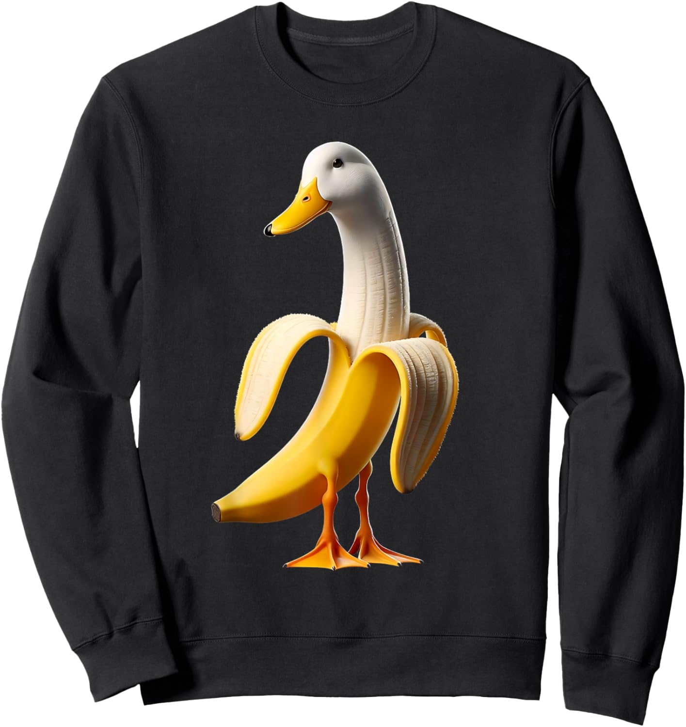 Banana Duck Sweatshirt - Sweatshirt | Black