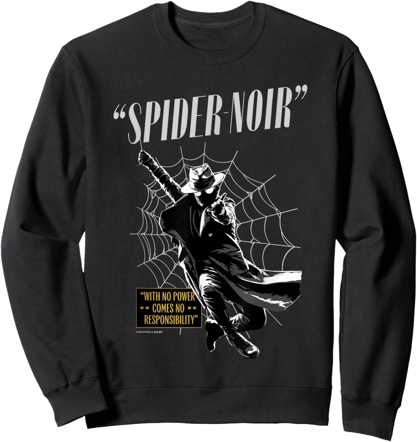 Marvel Spider-Noir Swing Retro Sweatshirt - Sweatshirt | Black