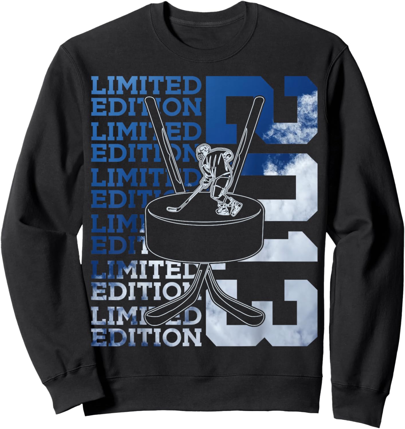 Limited Edition 2013 ICE Hockey 13TH Birthday Sweatshirt - Sweatshirt | Black