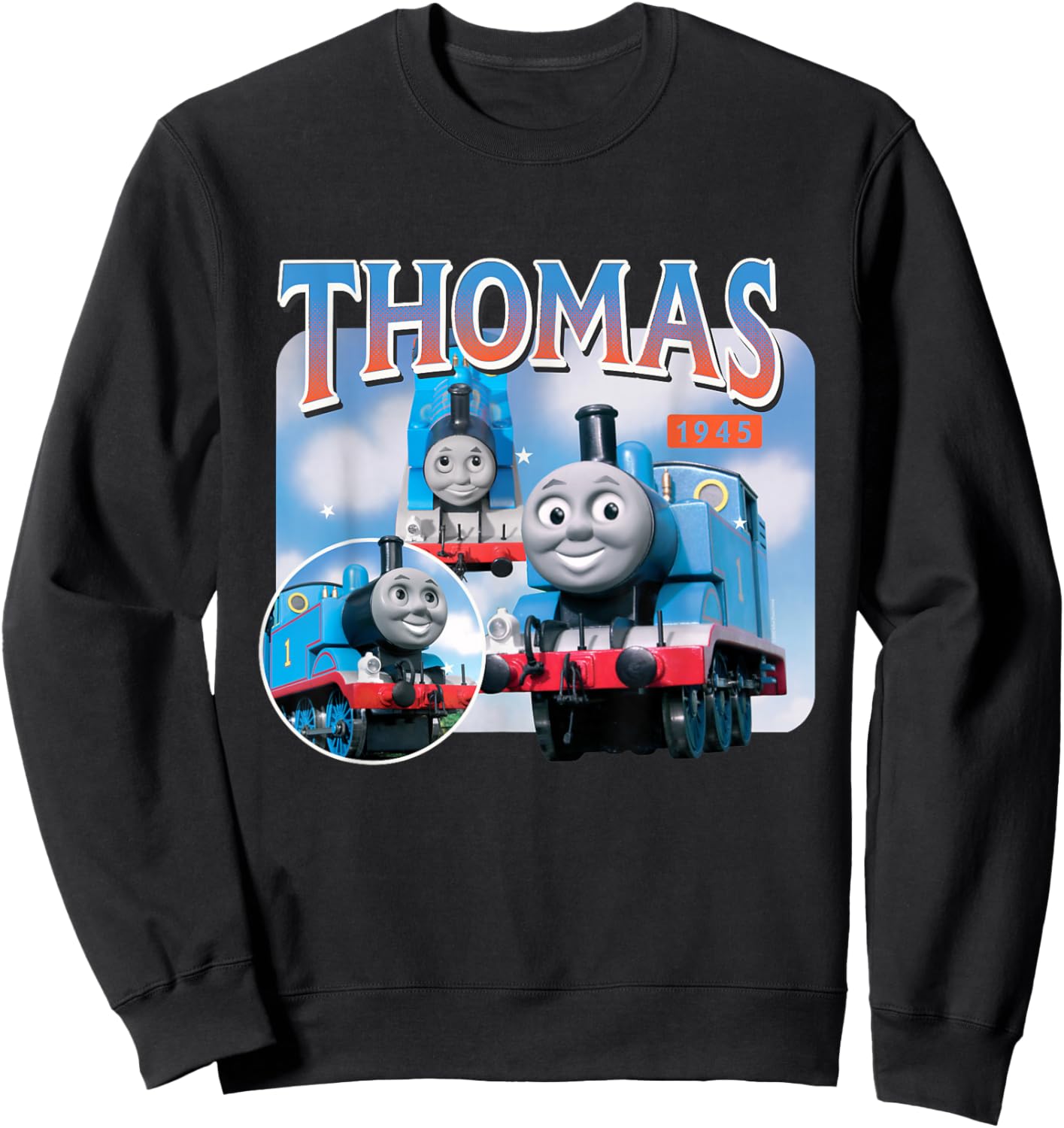 Thomas & Friends - Railway Life Sweatshirt - Sweatshirt | Black