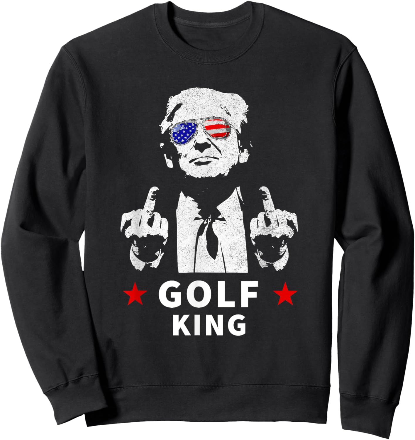 Trump Golf King 2024 Sweatshirt - Sweatshirt | Black