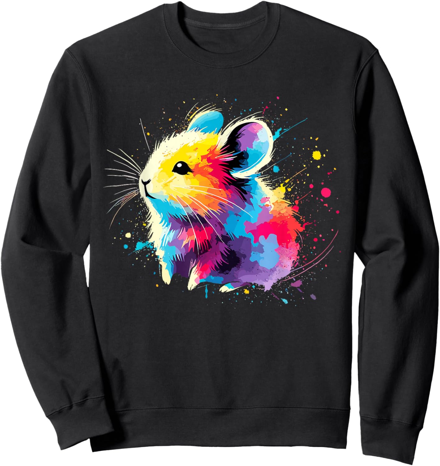 Adorable American Pika Habitat And Conservation Design Sweatshirt - Sweatshirt | Black