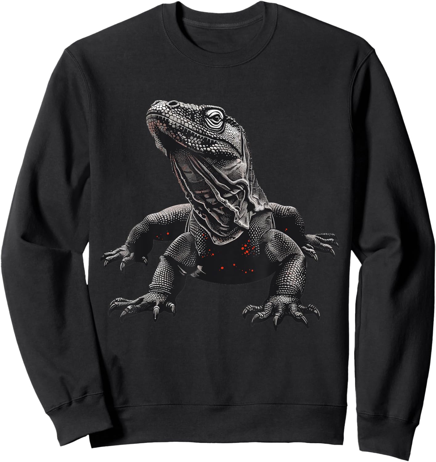 Komodo dragon Sweatshirt - Sweatshirt | Black