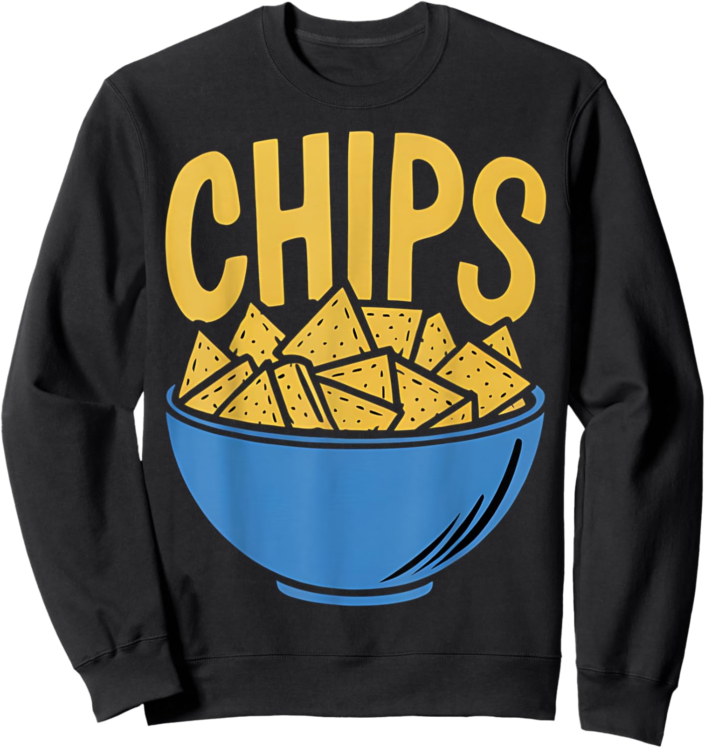 Chips and Salsa Matching Couple Cute Cinco De Mayo Sweatshirt - Sweatshirt | Black