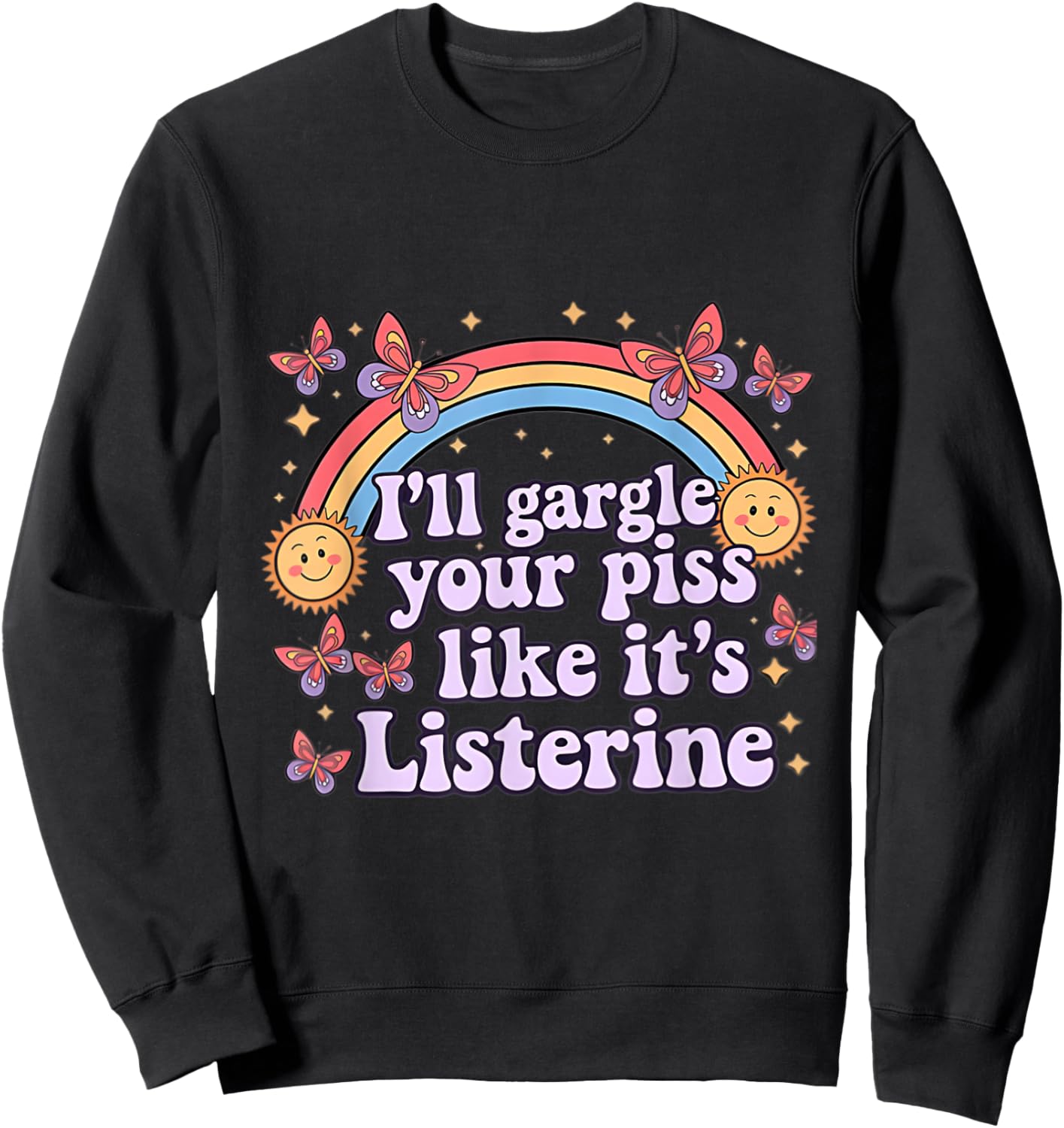 Funny Inappropriate Embarrassing Gag Meme Adult Humor Women Sweatshirt - Sweatshirt | Black