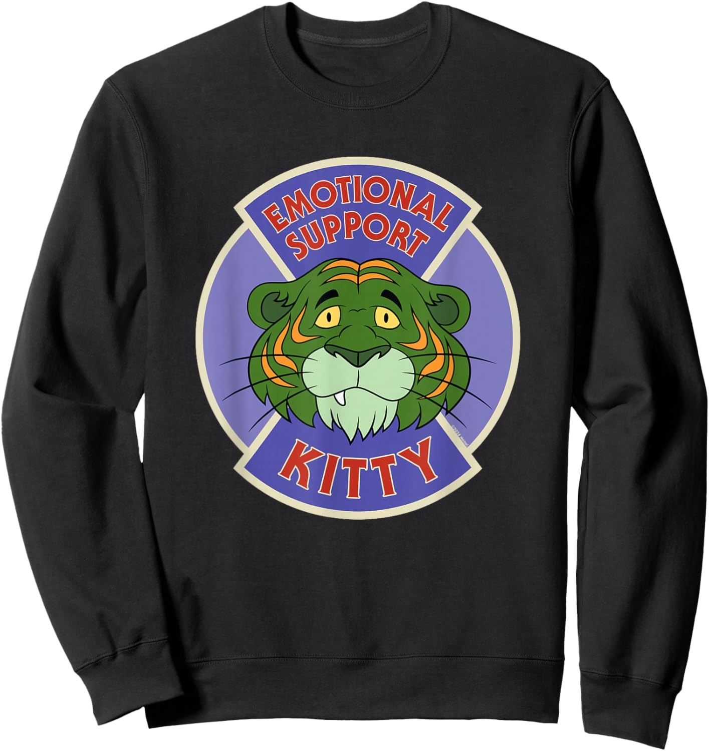 Masters of The Universe - Battle Cat Emotionale Unterstützung Kitty Sweatshirt - Sweatshirt | Black