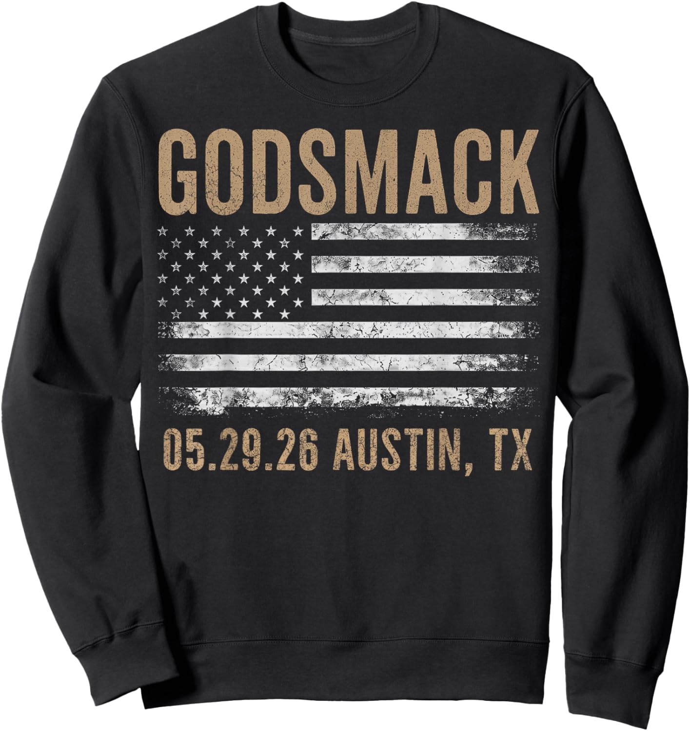 Godsmack The Rise of Rock 2026 Austin Sweatshirt - Sweatshirt | Black