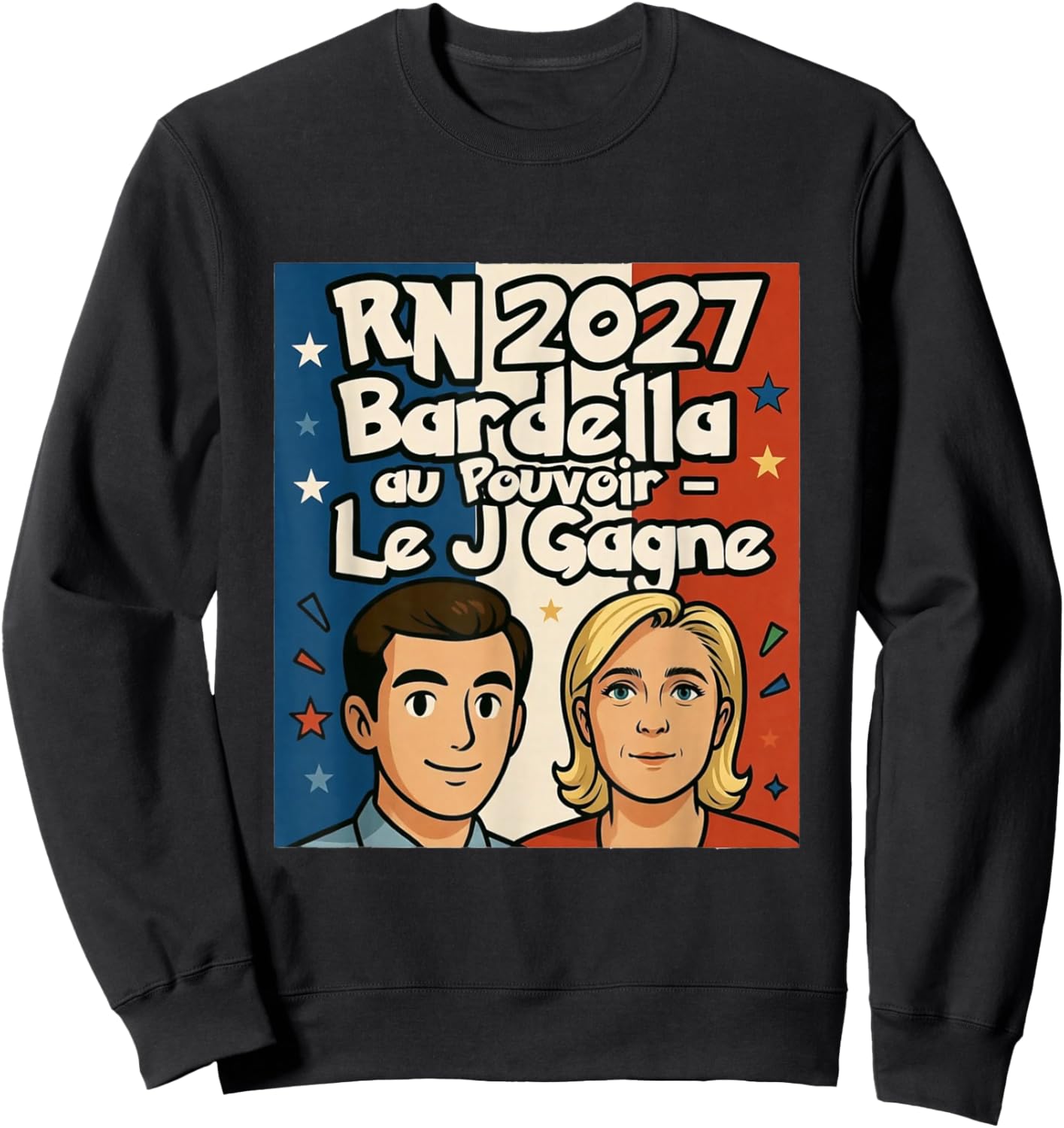 Bardella in Power RN 2027 Sweatshirt - Sweatshirt | Black