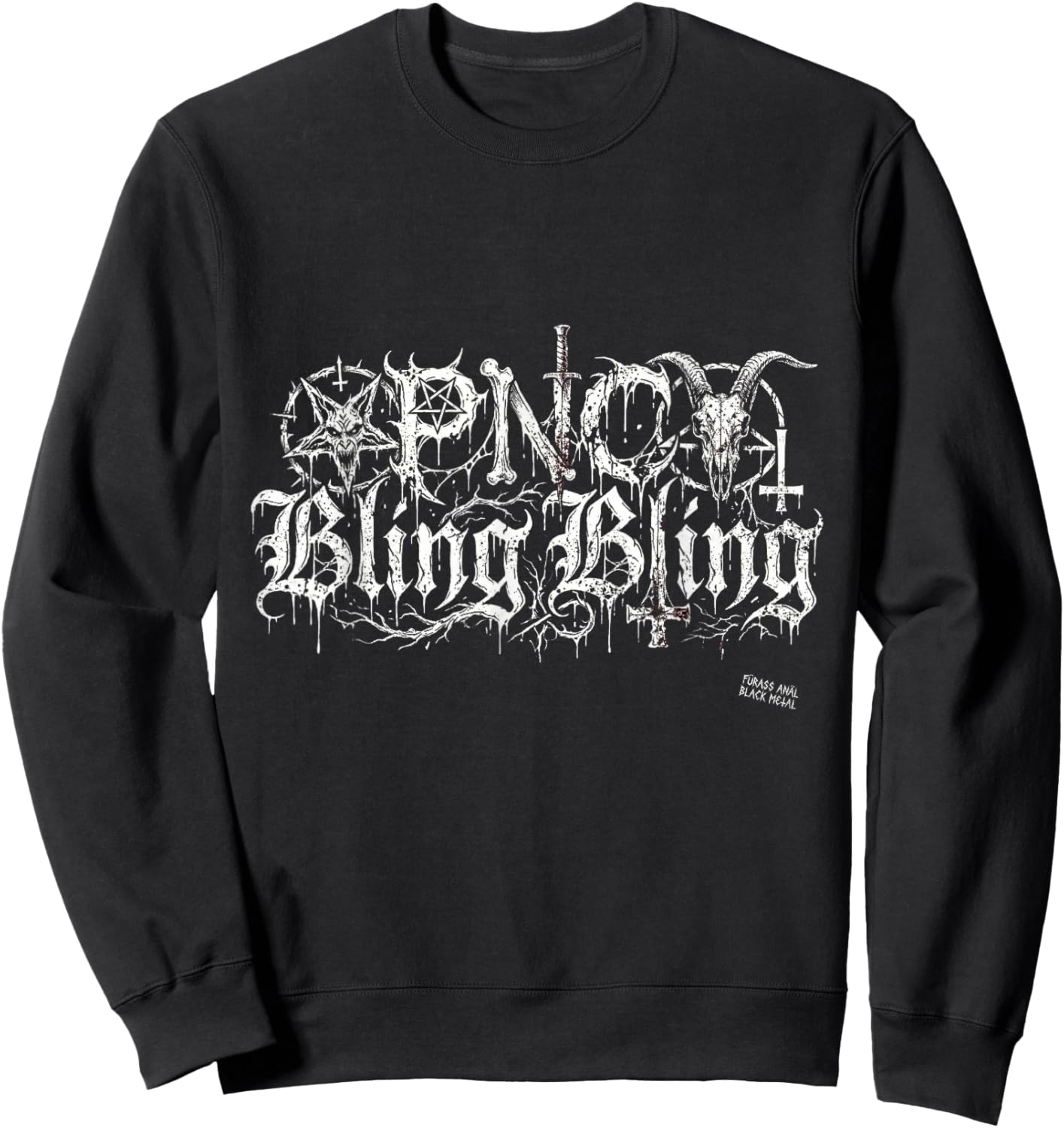 Furass Pnc Métal Noir Sweatshirt - Sweatshirt | Black