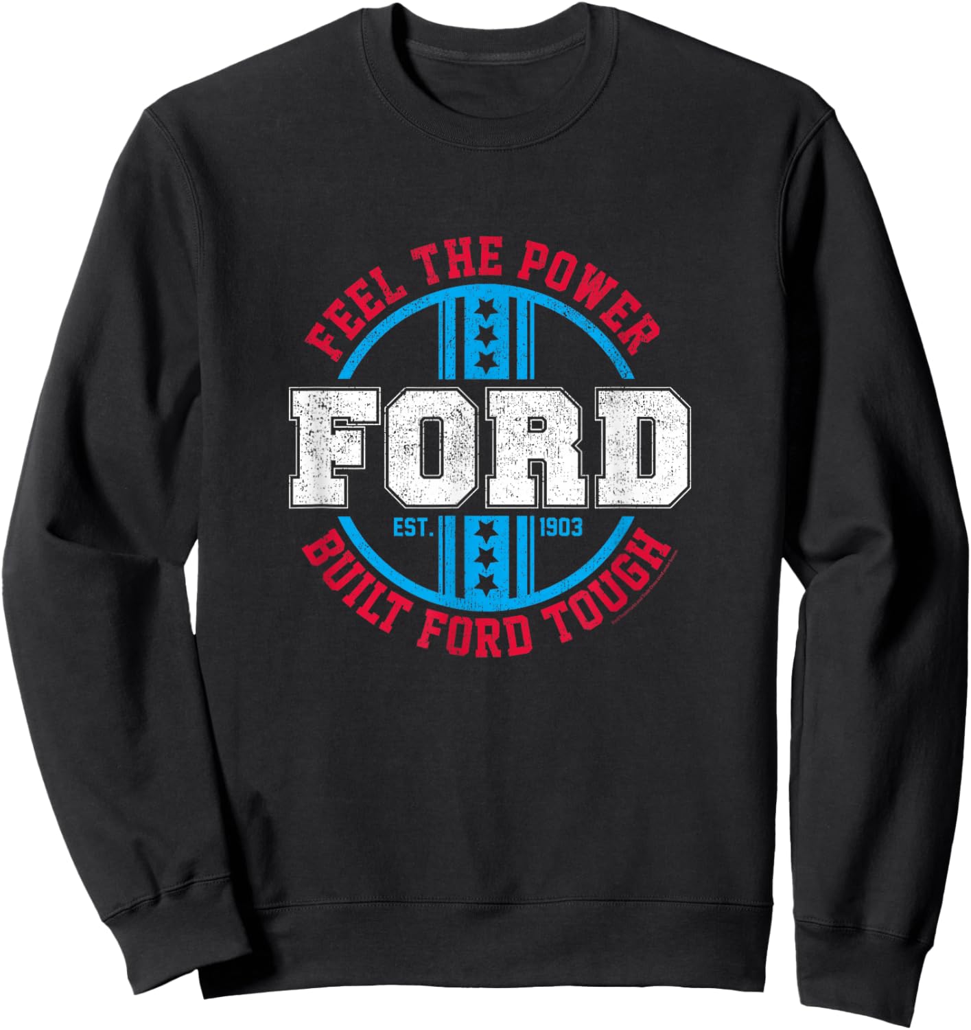 Ford - Feel the Power Sweatshirt - Sweatshirt | Black